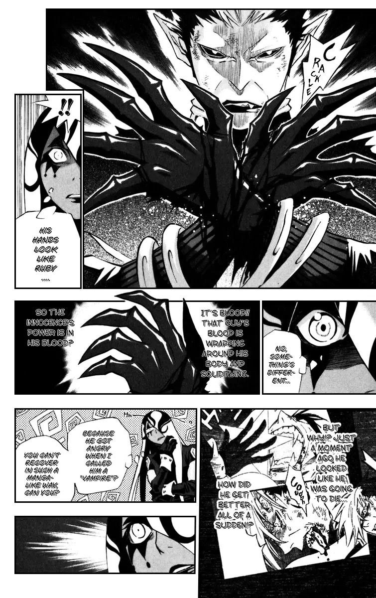 D.Gray-man Chapter 105 page 14 - Chapter 105: The 105th Night: Stage of Rouge