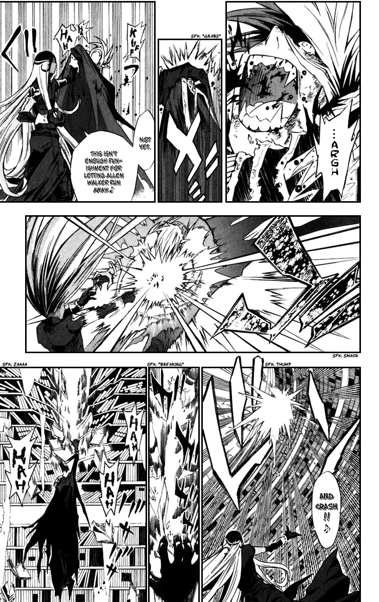 D.Gray-man Chapter 106 page 16 - Chapter 106: The 106th Night: Crimson Shake