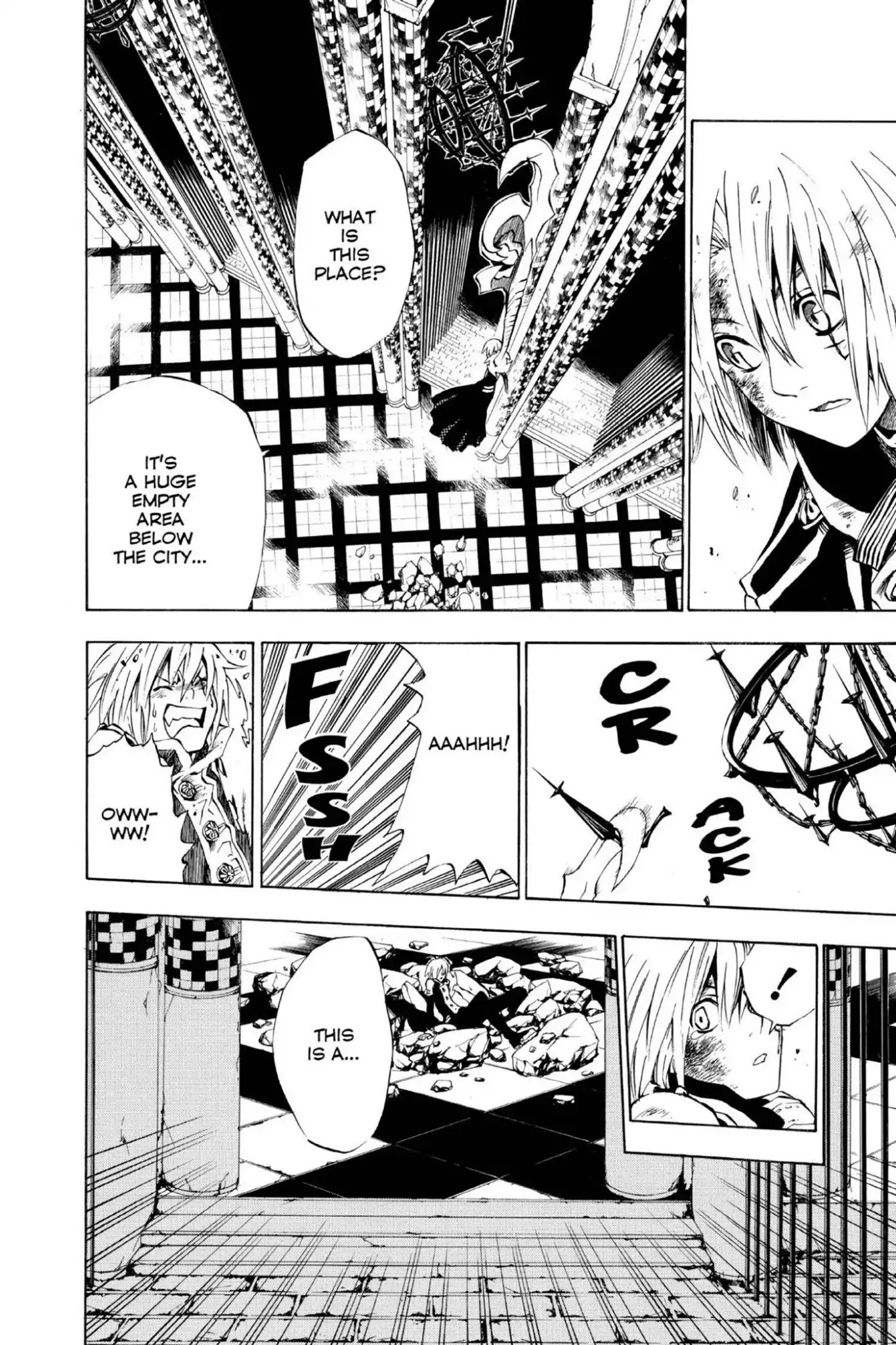 D.Gray-man Chapter 11 page 10 - Chapter 11: Vol.2 The 11th Night: Old Man of the Land and Aria of the Night Sky (Part 3)
