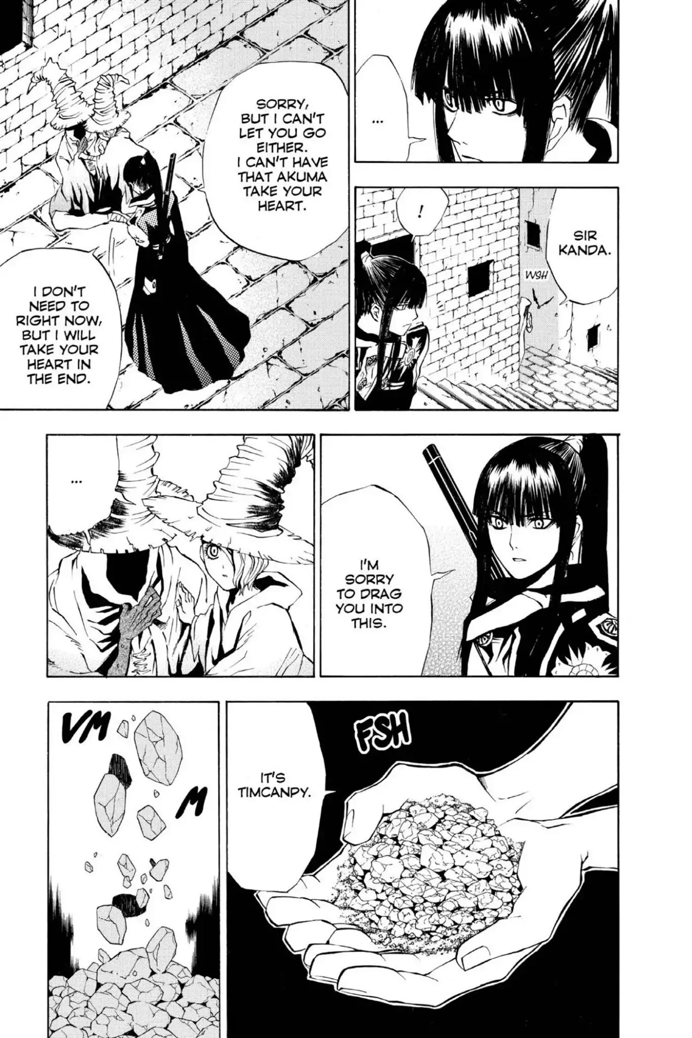 D.Gray-man Chapter 11 page 15 - Chapter 11: Vol.2 The 11th Night: Old Man of the Land and Aria of the Night Sky (Part 3)