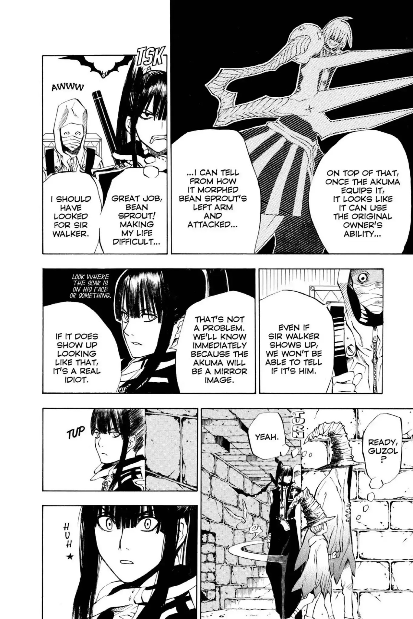 D.Gray-man Chapter 11 page 18 - Chapter 11: Vol.2 The 11th Night: Old Man of the Land and Aria of the Night Sky (Part 3)
