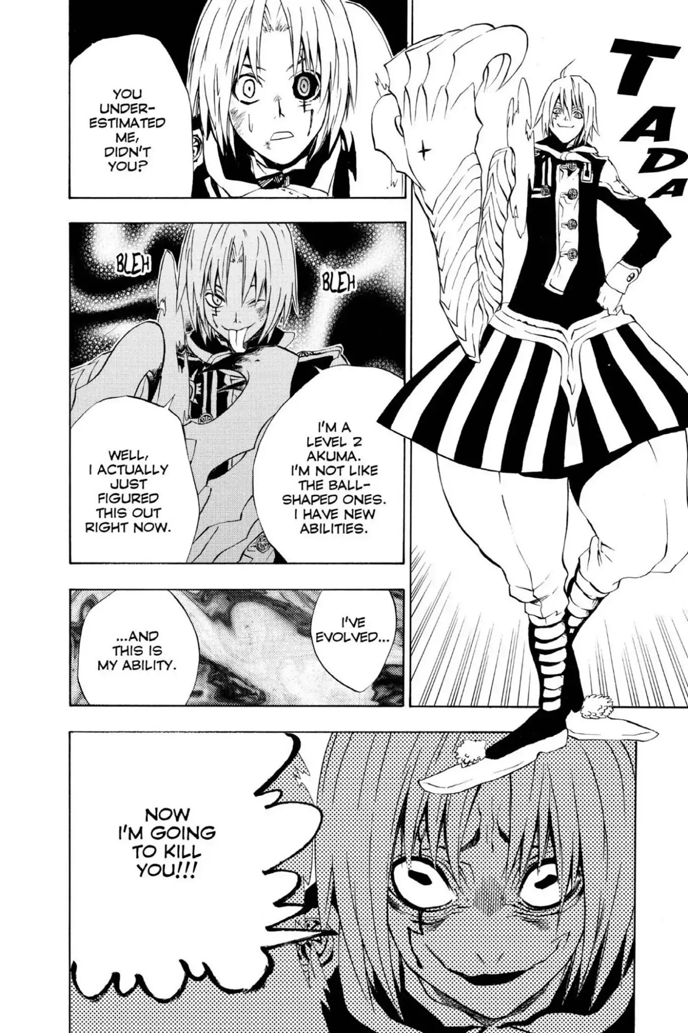 D.Gray-man Chapter 11 page 4 - Chapter 11: Vol.2 The 11th Night: Old Man of the Land and Aria of the Night Sky (Part 3)
