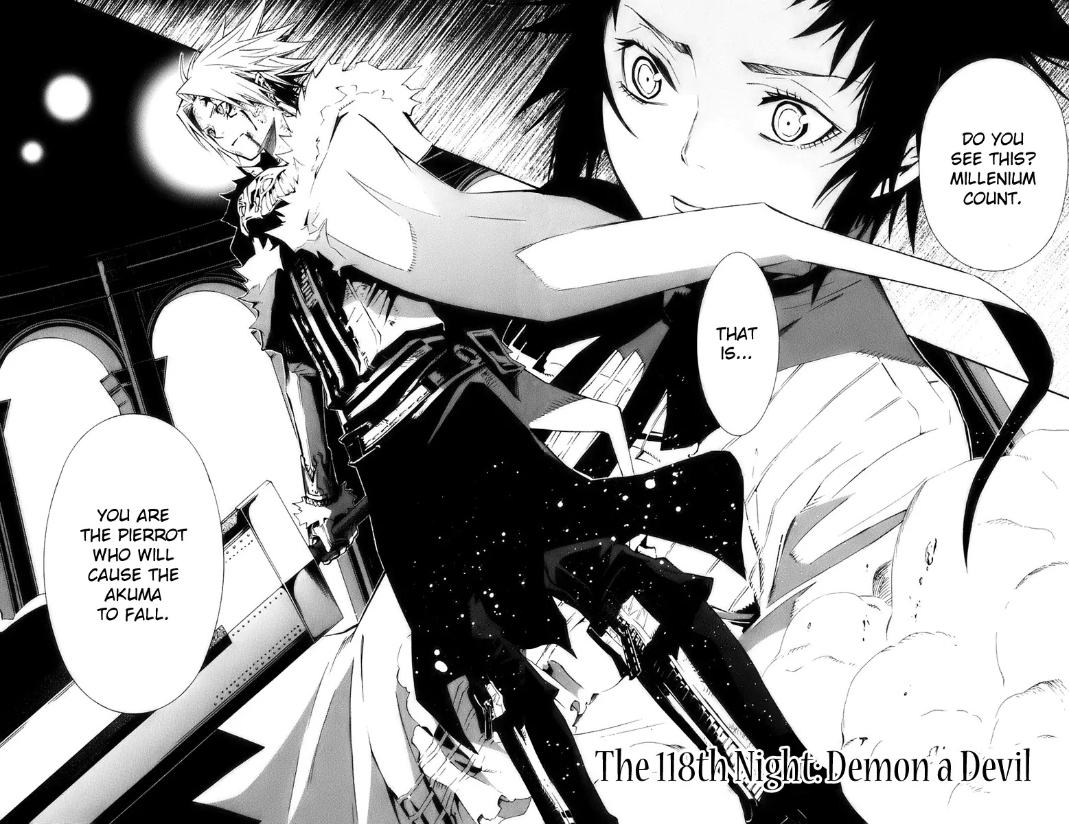 D.Gray-man Chapter 118 page 2 - Chapter 118: The 118th Night: Demon -A Devil-