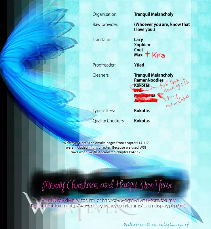 D.Gray-man Chapter 118 page 29 - Chapter 118: The 118th Night: Demon -A Devil-