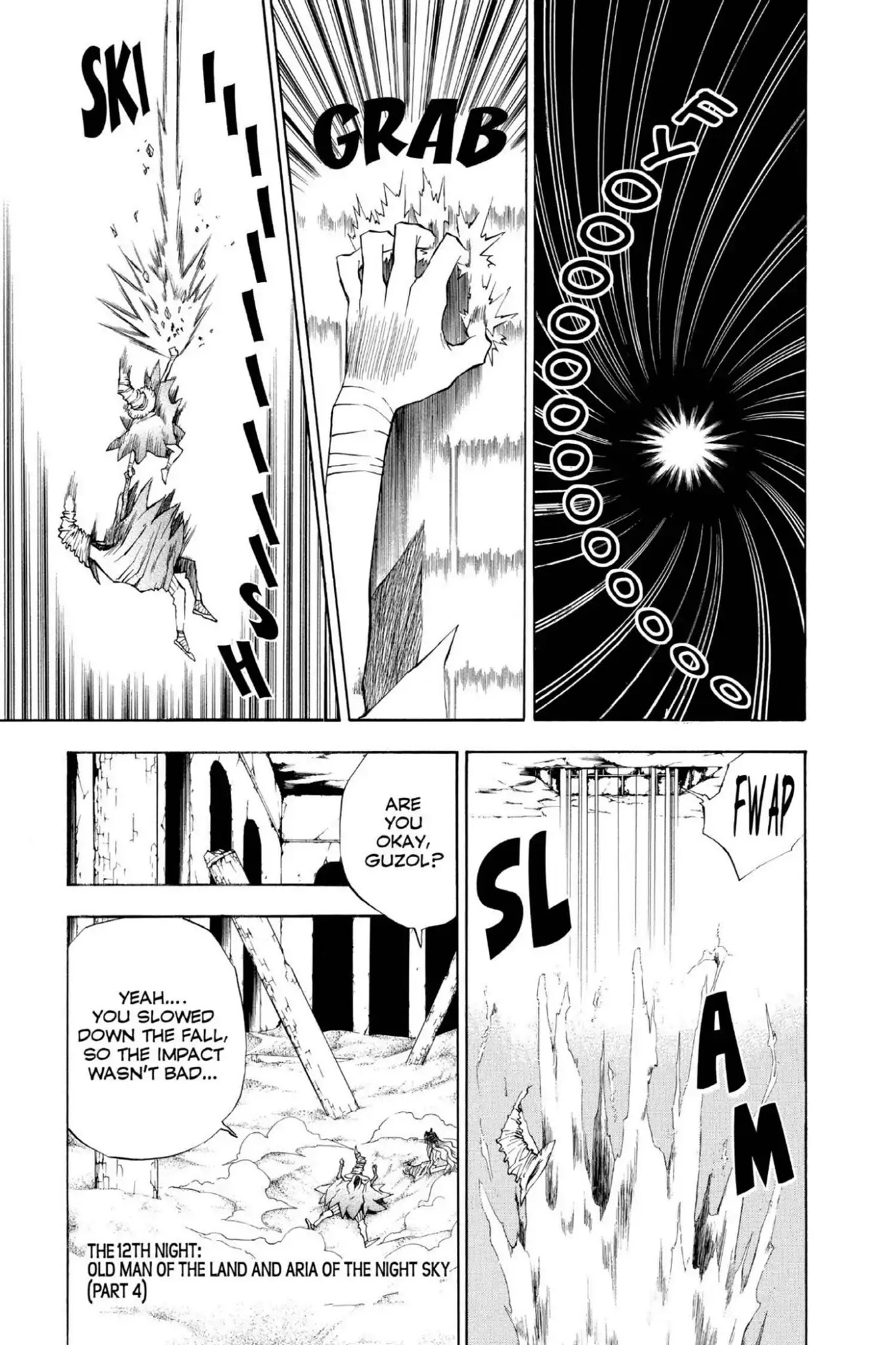 D.Gray-man Chapter 12 page 1 - Chapter 12: Vol.2 The 12th Night: Old Man of the Land and Aria of the Night Sky (Part 4)