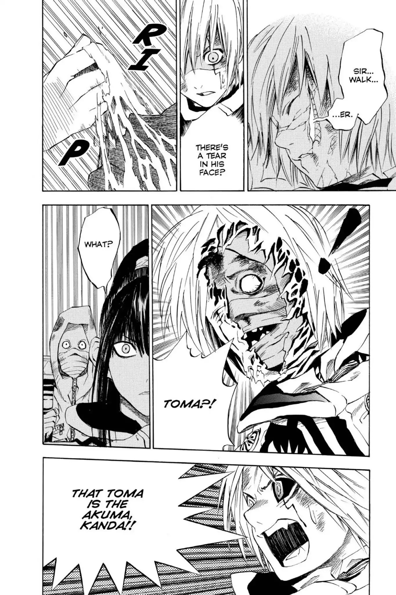 D.Gray-man Chapter 12 page 10 - Chapter 12: Vol.2 The 12th Night: Old Man of the Land and Aria of the Night Sky (Part 4)