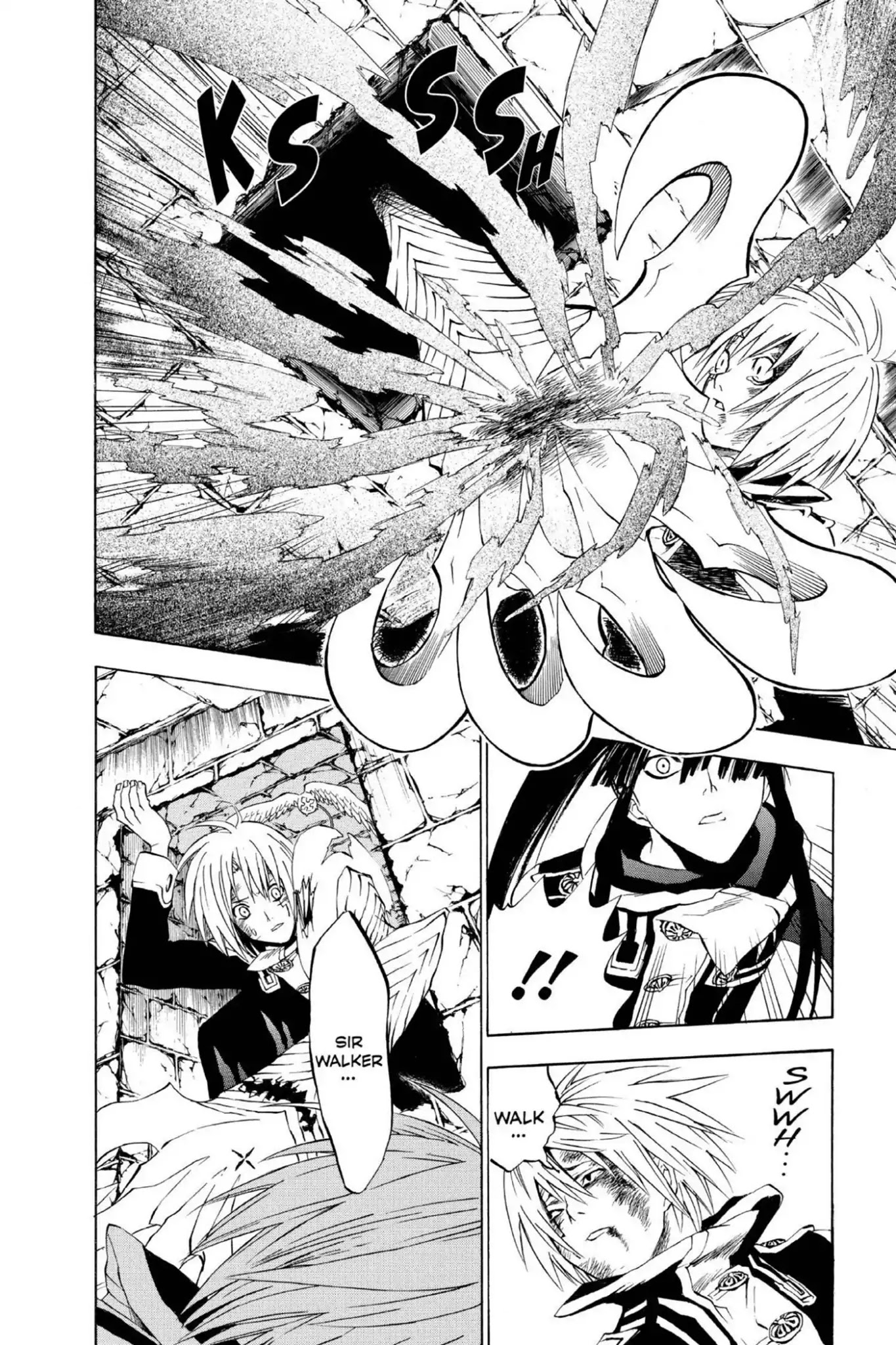 D.Gray-man Chapter 12 page 8 - Chapter 12: Vol.2 The 12th Night: Old Man of the Land and Aria of the Night Sky (Part 4)