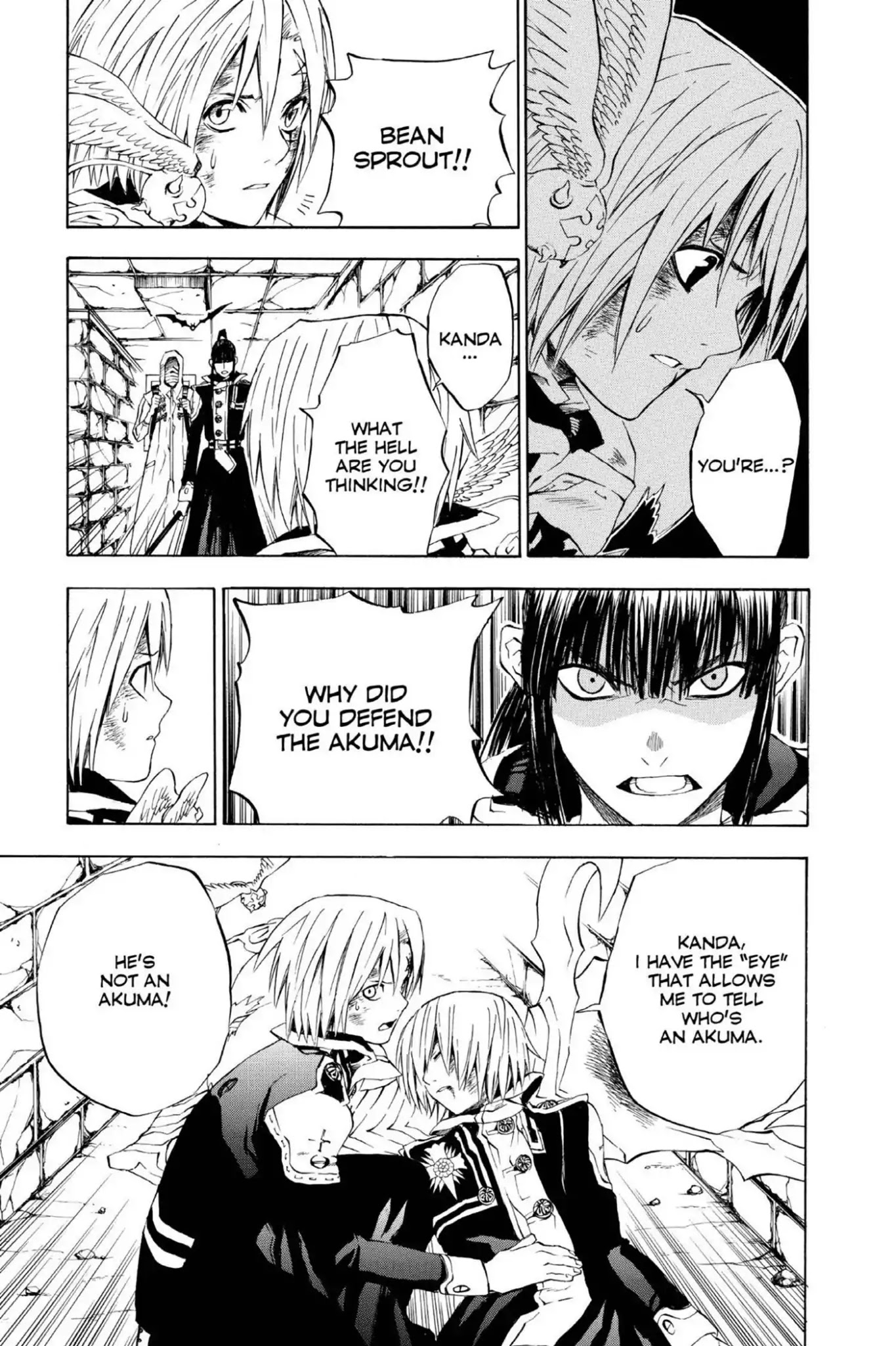 D.Gray-man Chapter 12 page 9 - Chapter 12: Vol.2 The 12th Night: Old Man of the Land and Aria of the Night Sky (Part 4)