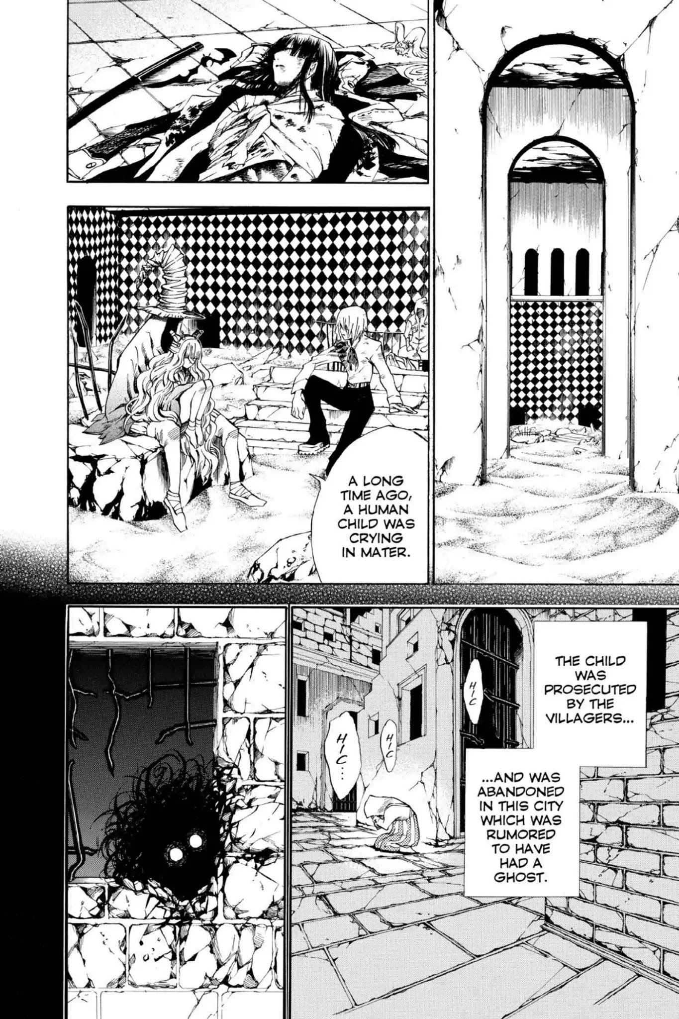 D.Gray-man Chapter 13 page 12 - Chapter 13: Vol.2 The 13th Night: Old Man of the Land and Aria of the Night Sky (Part 5)