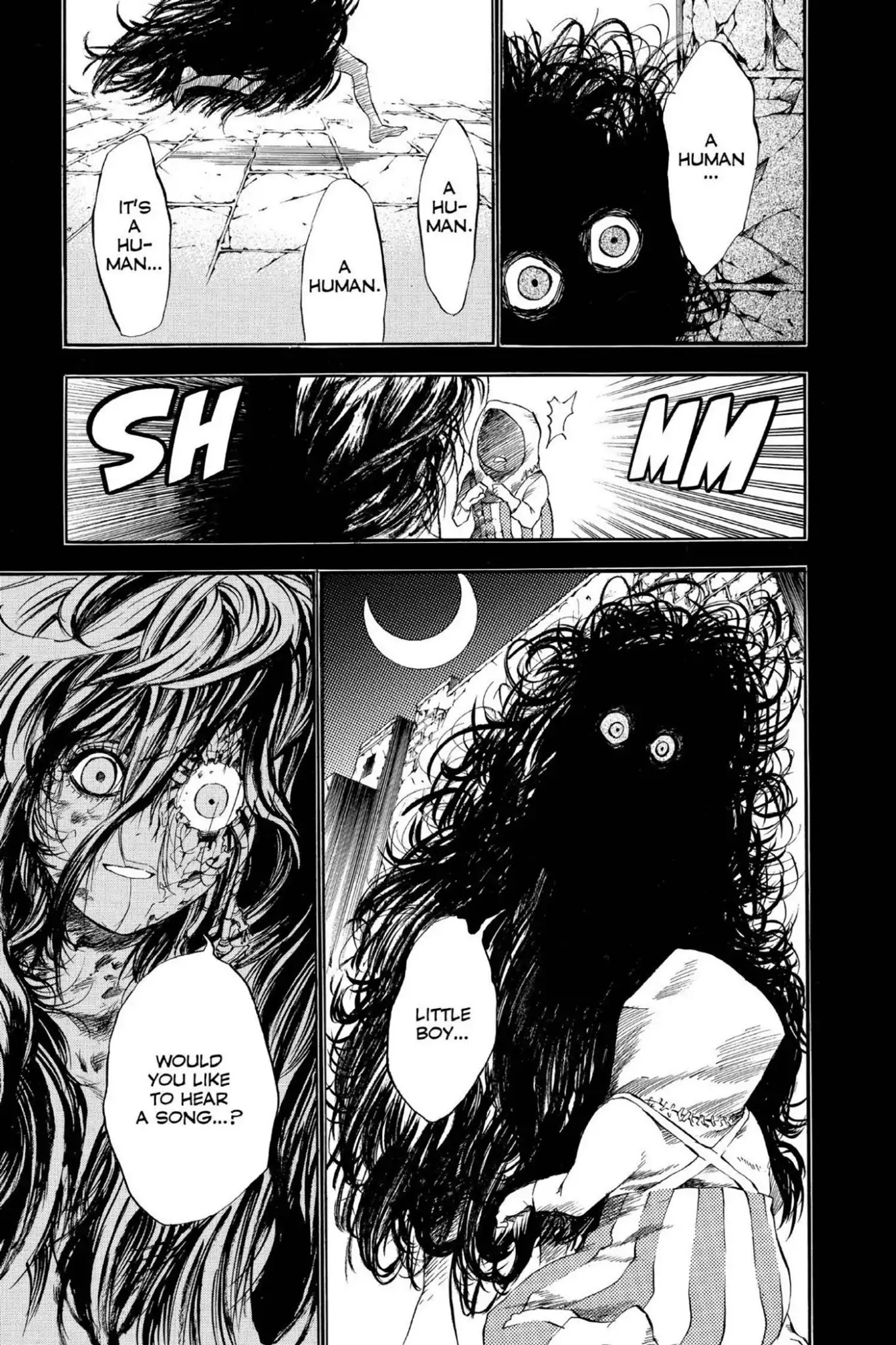 D.Gray-man Chapter 13 page 13 - Chapter 13: Vol.2 The 13th Night: Old Man of the Land and Aria of the Night Sky (Part 5)
