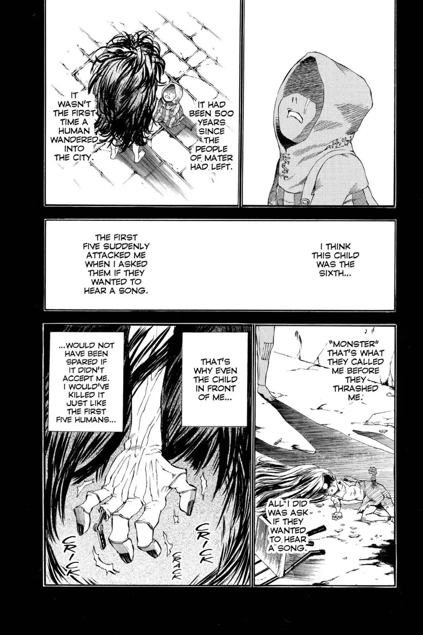 D.Gray-man Chapter 13 page 14 - Chapter 13: Vol.2 The 13th Night: Old Man of the Land and Aria of the Night Sky (Part 5)