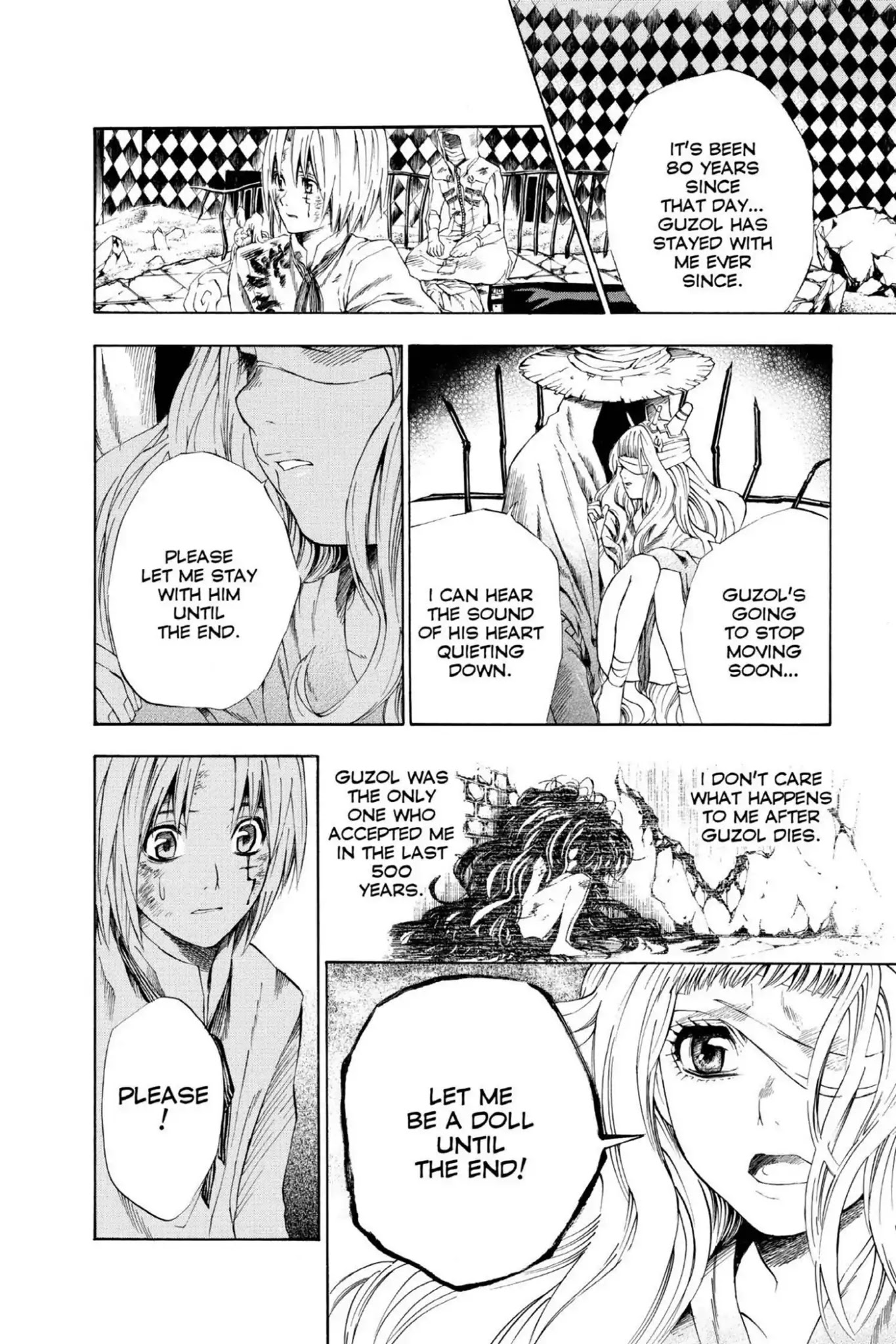 D.Gray-man Chapter 13 page 16 - Chapter 13: Vol.2 The 13th Night: Old Man of the Land and Aria of the Night Sky (Part 5)