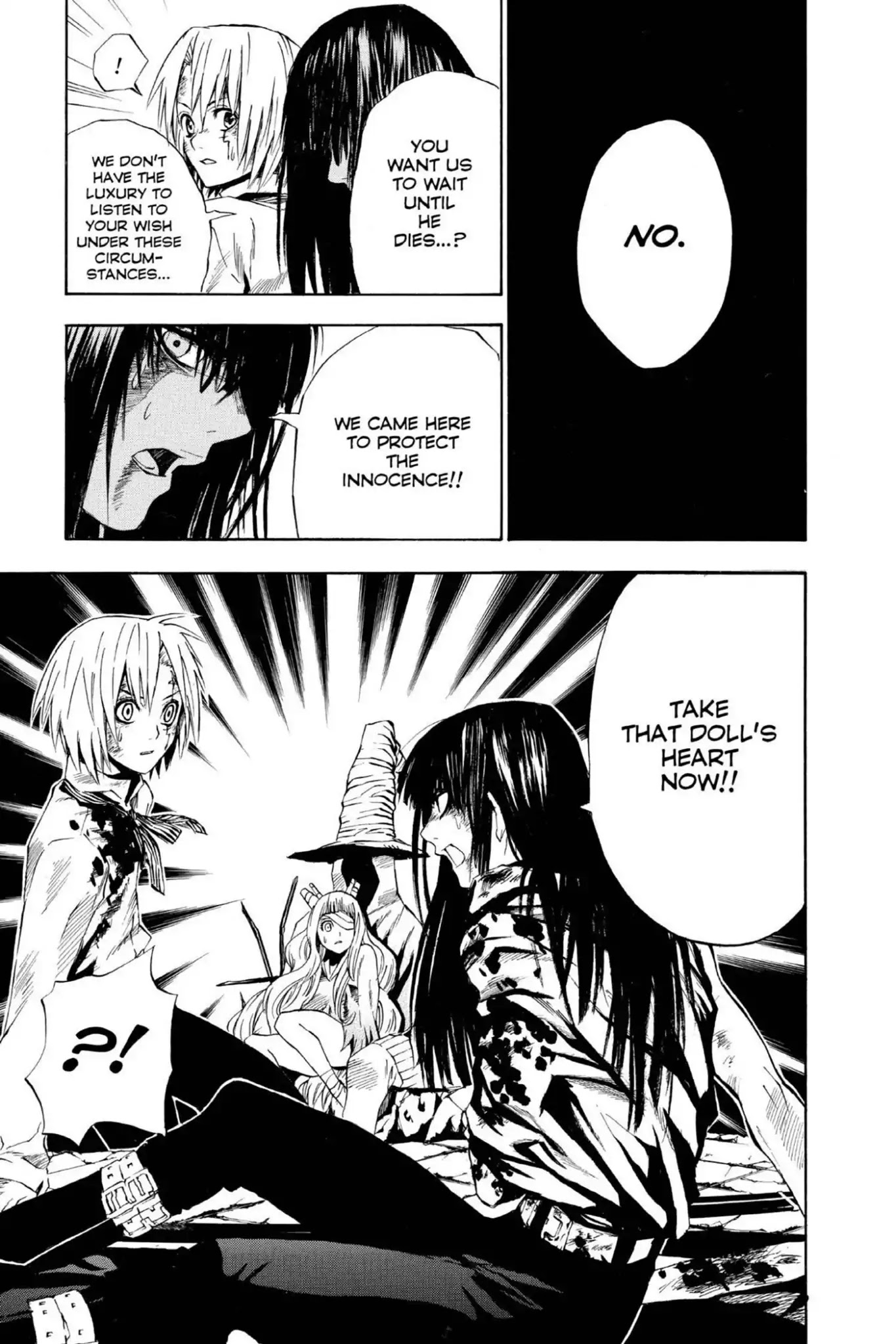 D.Gray-man Chapter 13 page 17 - Chapter 13: Vol.2 The 13th Night: Old Man of the Land and Aria of the Night Sky (Part 5)