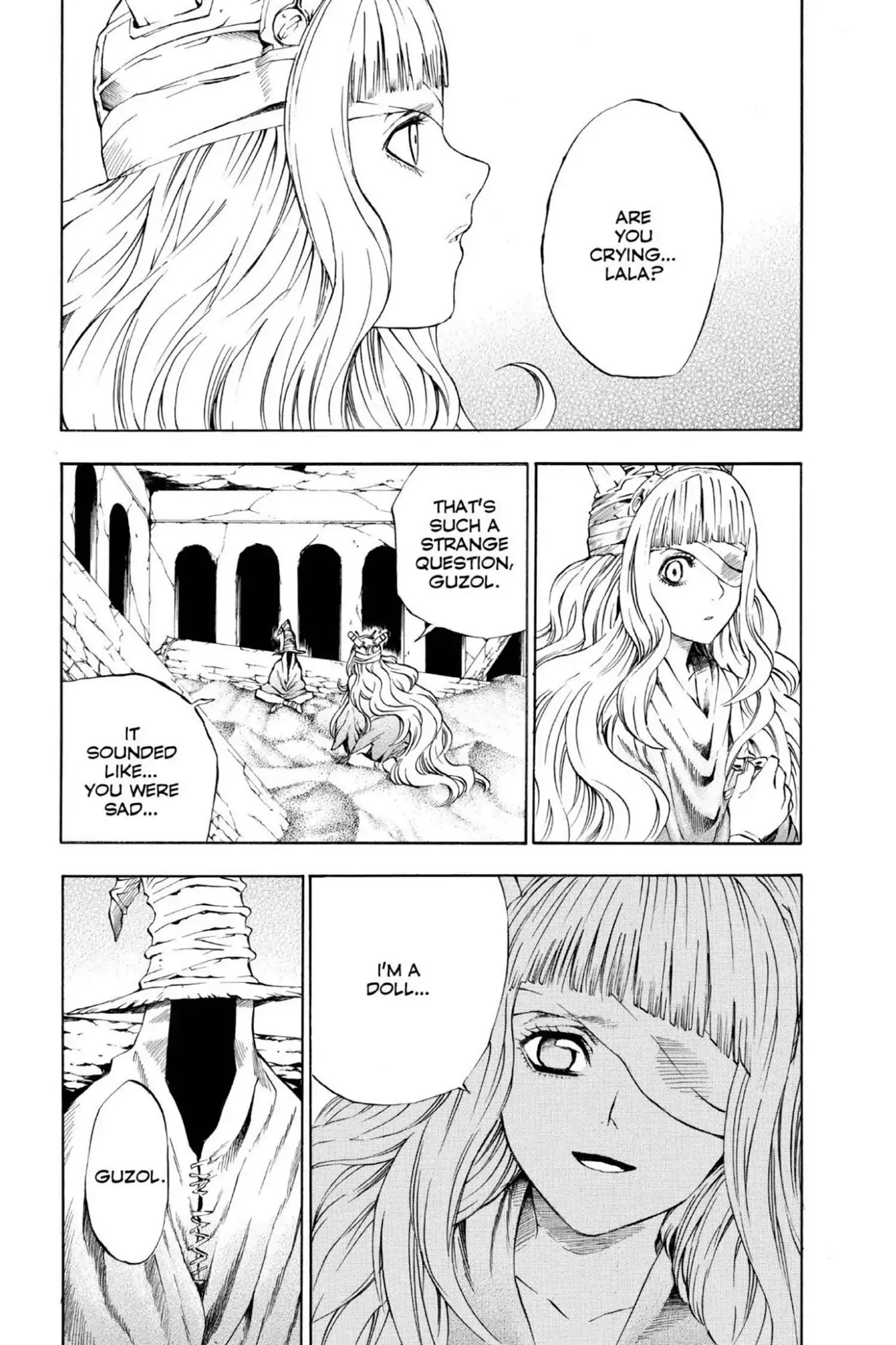 D.Gray-man Chapter 13 page 3 - Chapter 13: Vol.2 The 13th Night: Old Man of the Land and Aria of the Night Sky (Part 5)