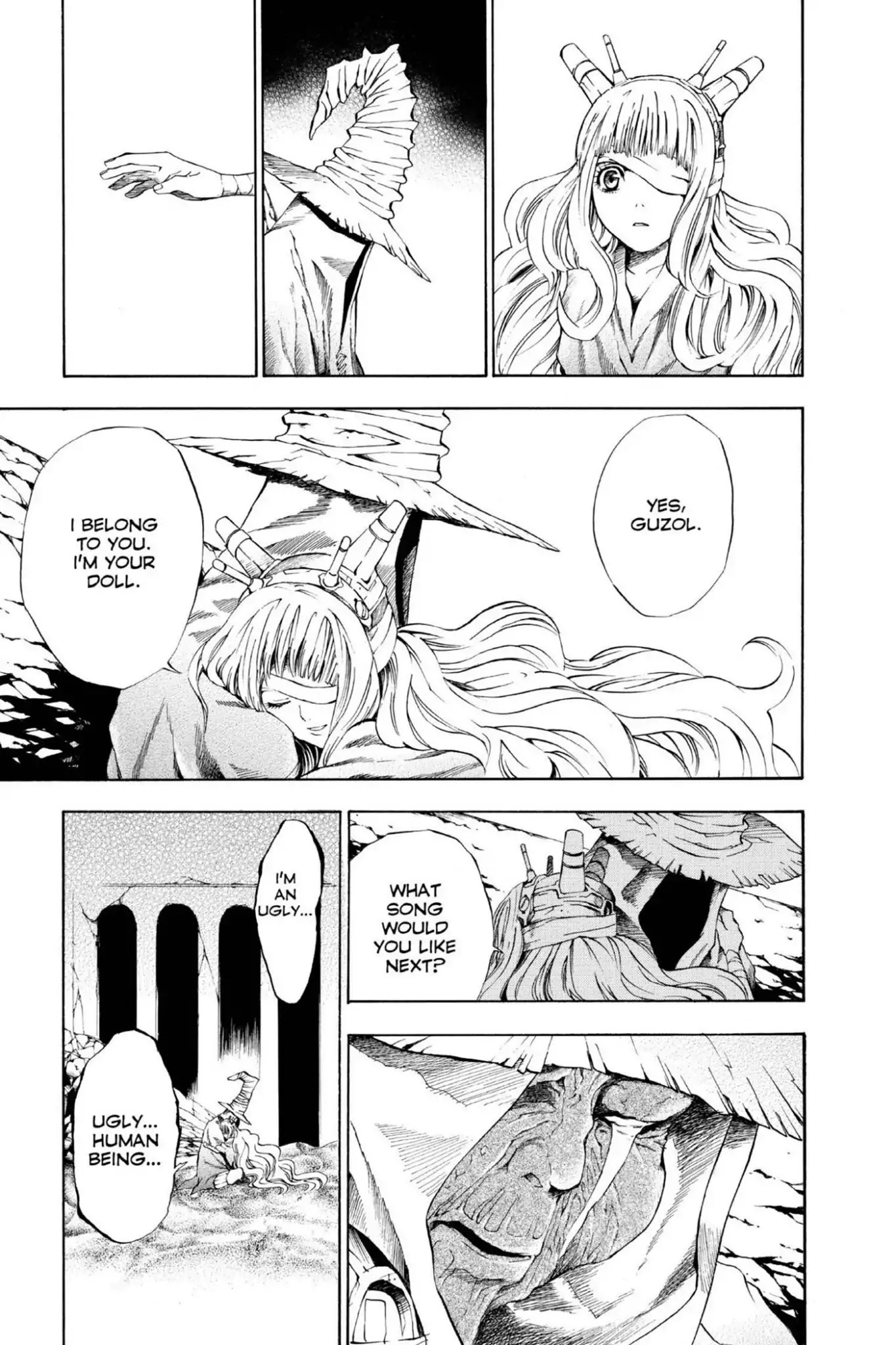 D.Gray-man Chapter 13 page 5 - Chapter 13: Vol.2 The 13th Night: Old Man of the Land and Aria of the Night Sky (Part 5)
