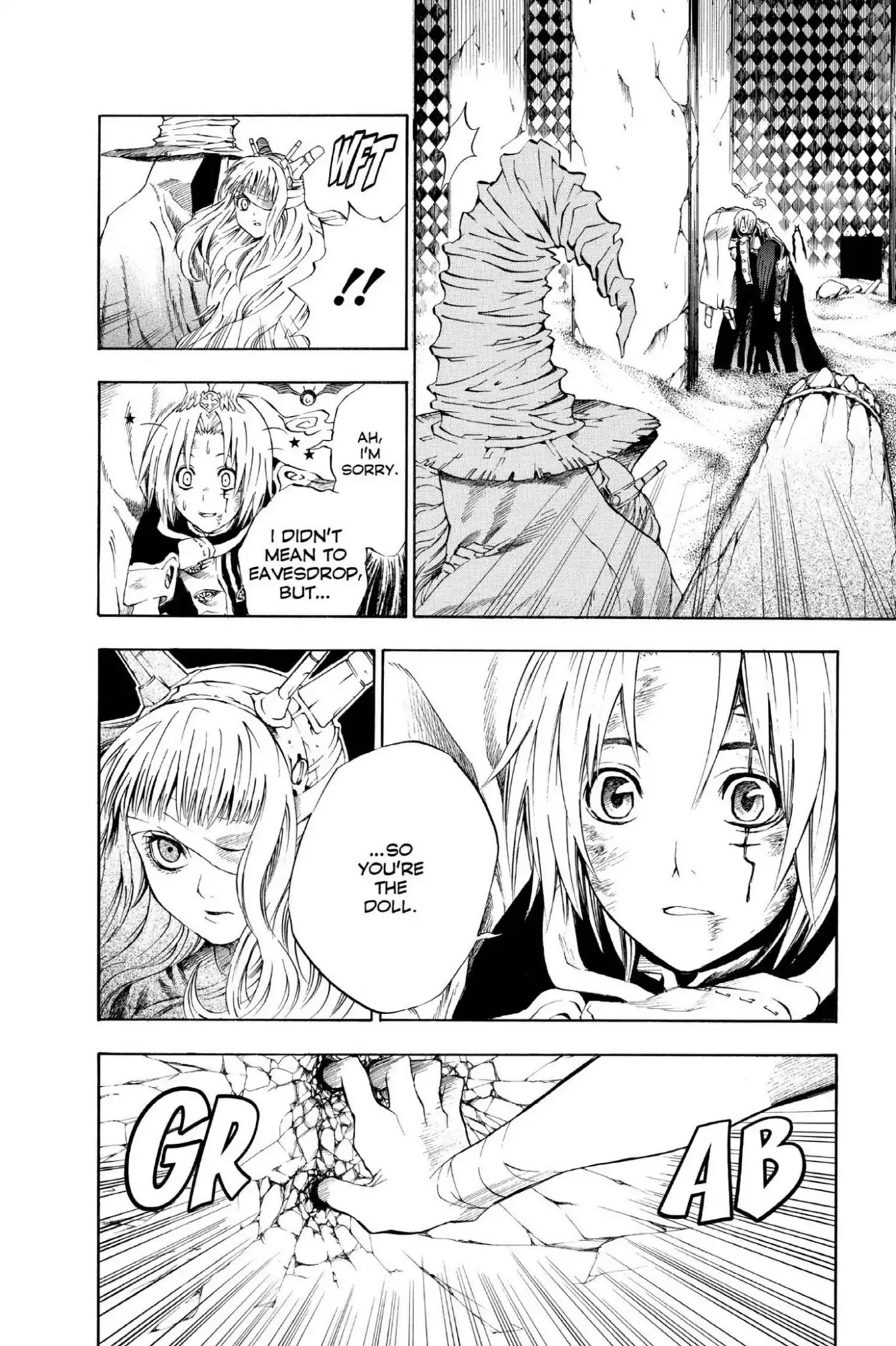 D.Gray-man Chapter 13 page 6 - Chapter 13: Vol.2 The 13th Night: Old Man of the Land and Aria of the Night Sky (Part 5)