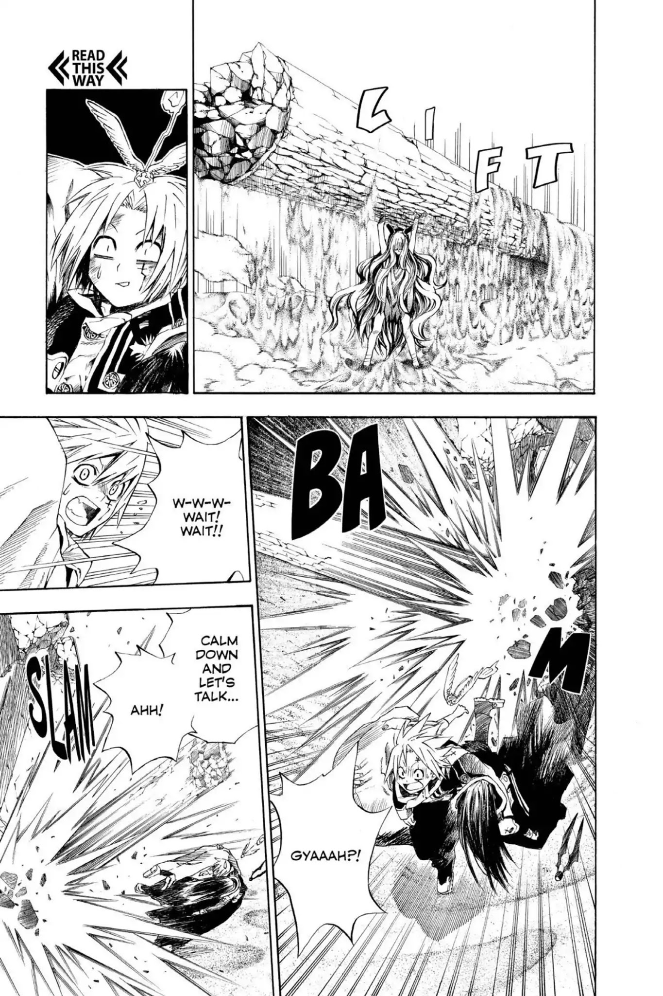 D.Gray-man Chapter 13 page 7 - Chapter 13: Vol.2 The 13th Night: Old Man of the Land and Aria of the Night Sky (Part 5)