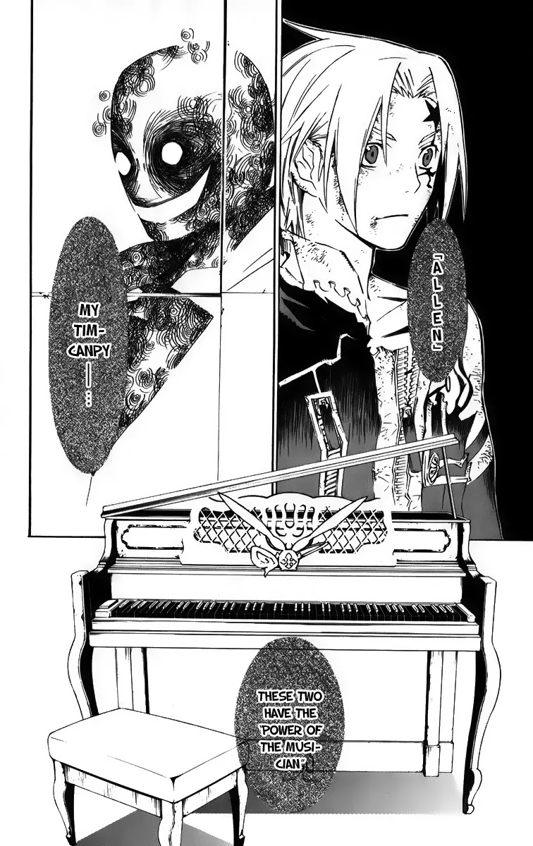 D.Gray-man Chapter 132 page 2 - Chapter 132: The 132nd Night: The Musician!!?