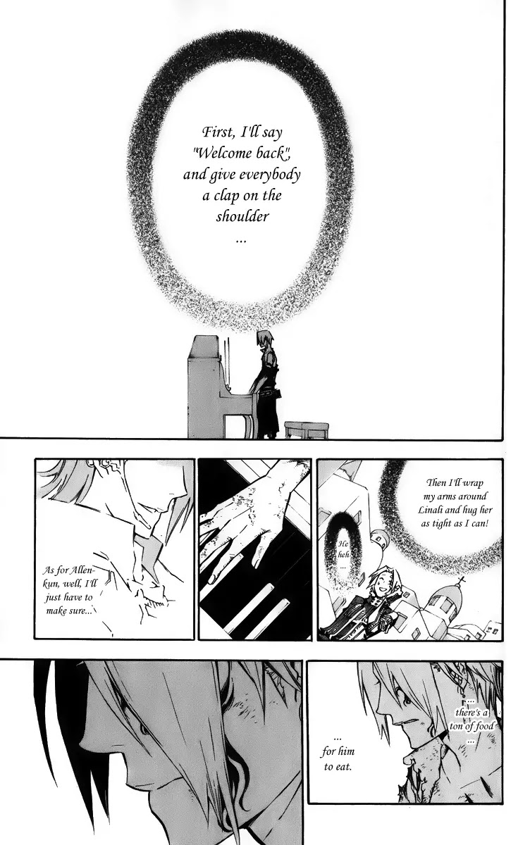 D.Gray-man Chapter 133 page 7 - Chapter 133: The 133rd Night: Once Everyone's Back Home