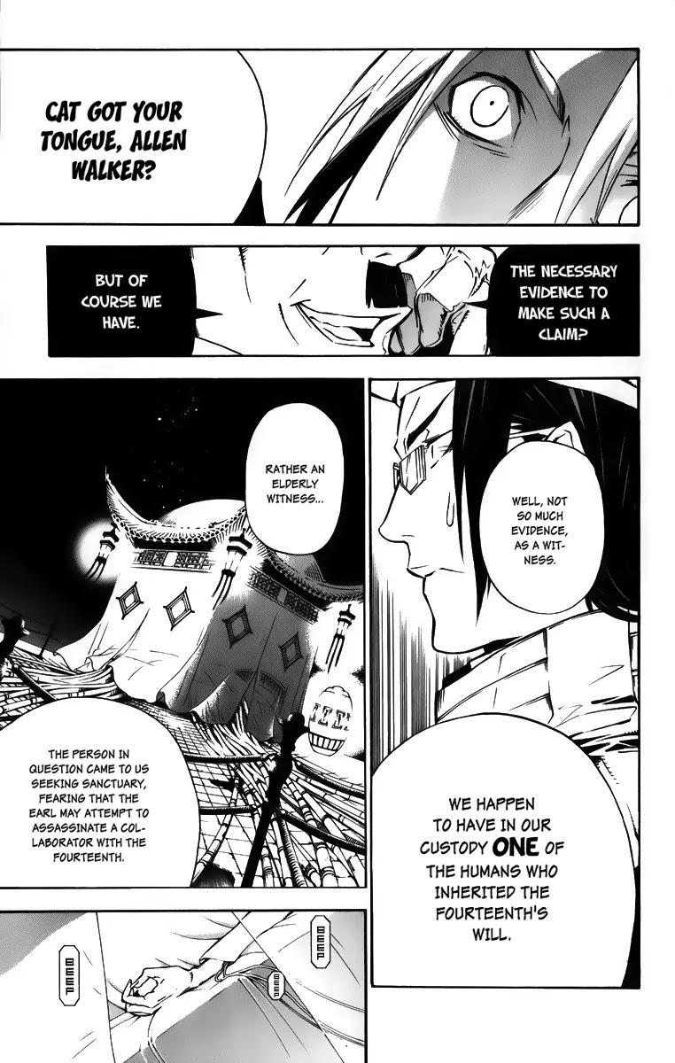 D.Gray-man Chapter 137 page 15 - Chapter 137: The 137th Night: Orphan and Clown