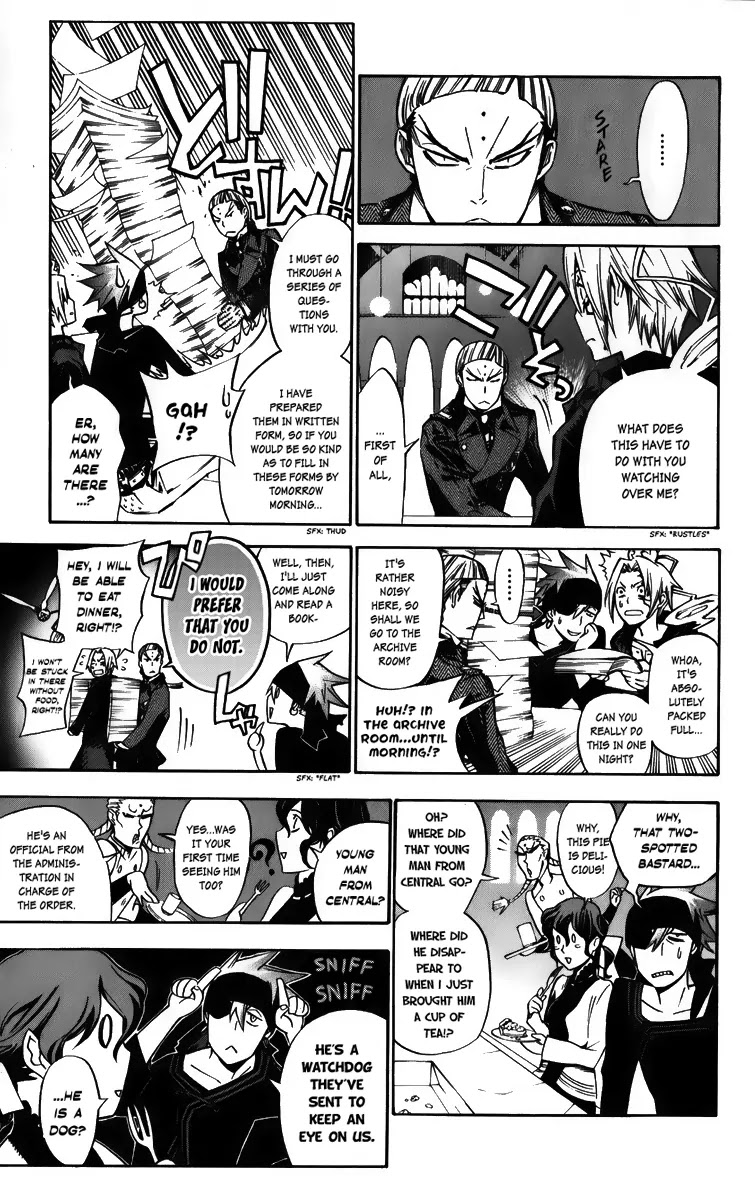 D.Gray-man Chapter 137 page 7 - Chapter 137: The 137th Night: Orphan and Clown