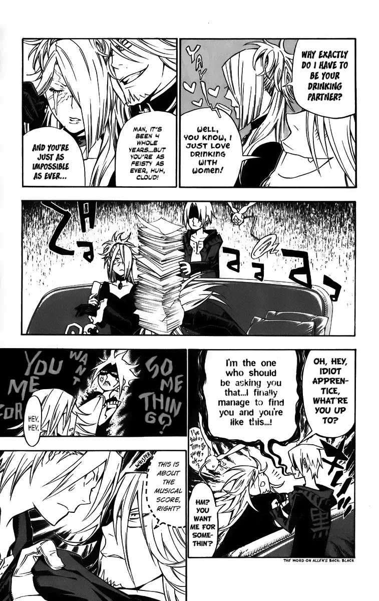 D.Gray-man Chapter 137 page 9 - Chapter 137: The 137th Night: Orphan and Clown