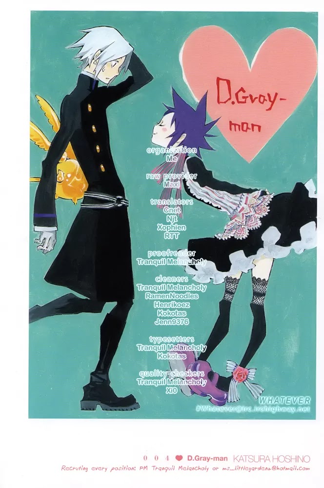 D.Gray-man Chapter 138 page 29 - Chapter 138: The 138th Night: The Clock Ticks On