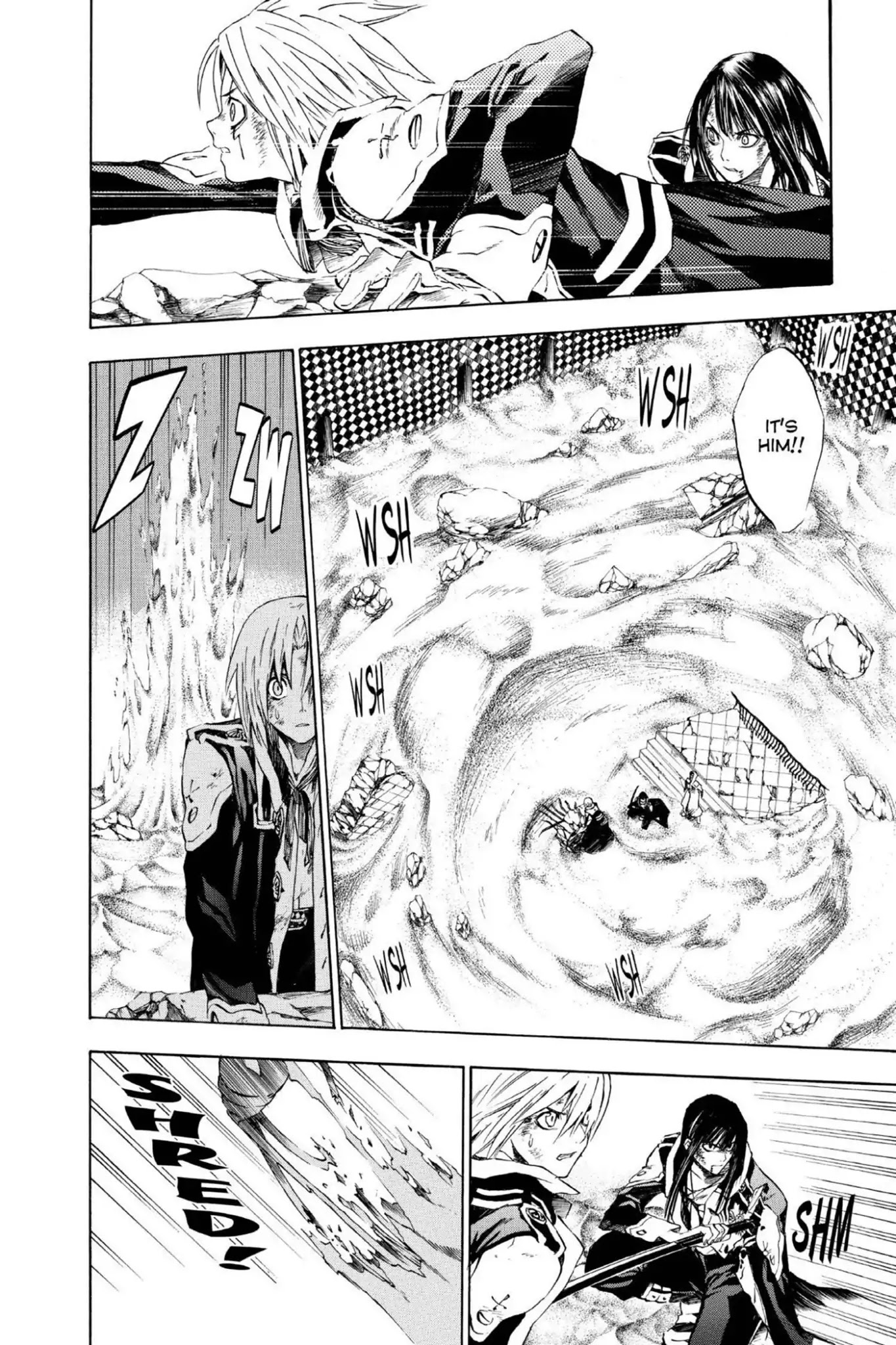 D.Gray-man Chapter 14 page 11 - Chapter 14: Vol.2 The 14th Night: Old Man of the Land and Aria of the Night Sky (Part 6)