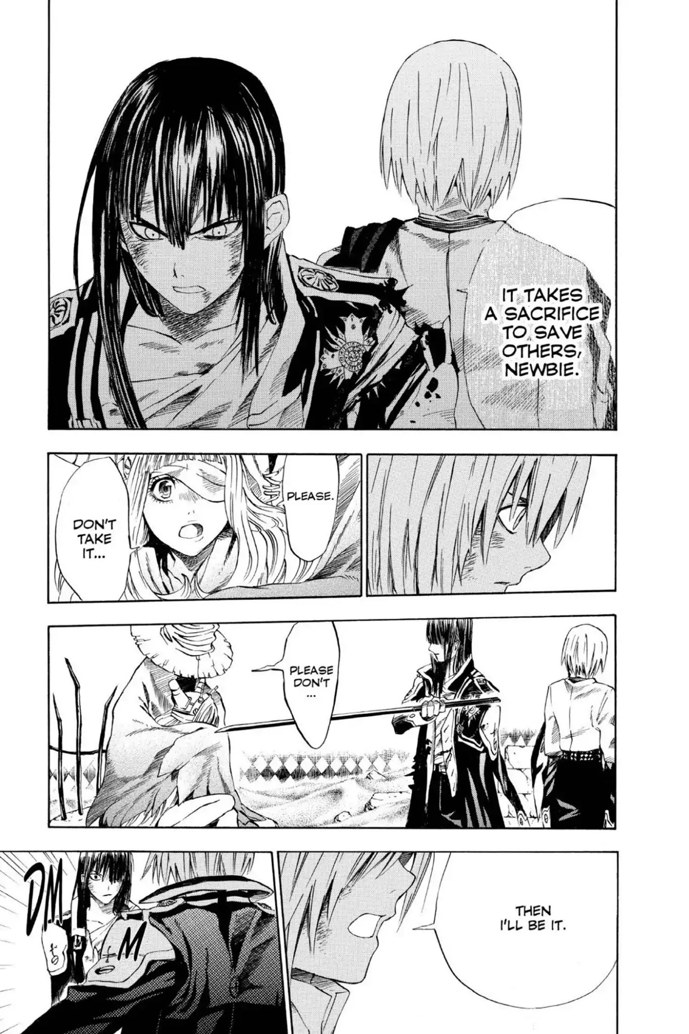 D.Gray-man Chapter 14 page 5 - Chapter 14: Vol.2 The 14th Night: Old Man of the Land and Aria of the Night Sky (Part 6)