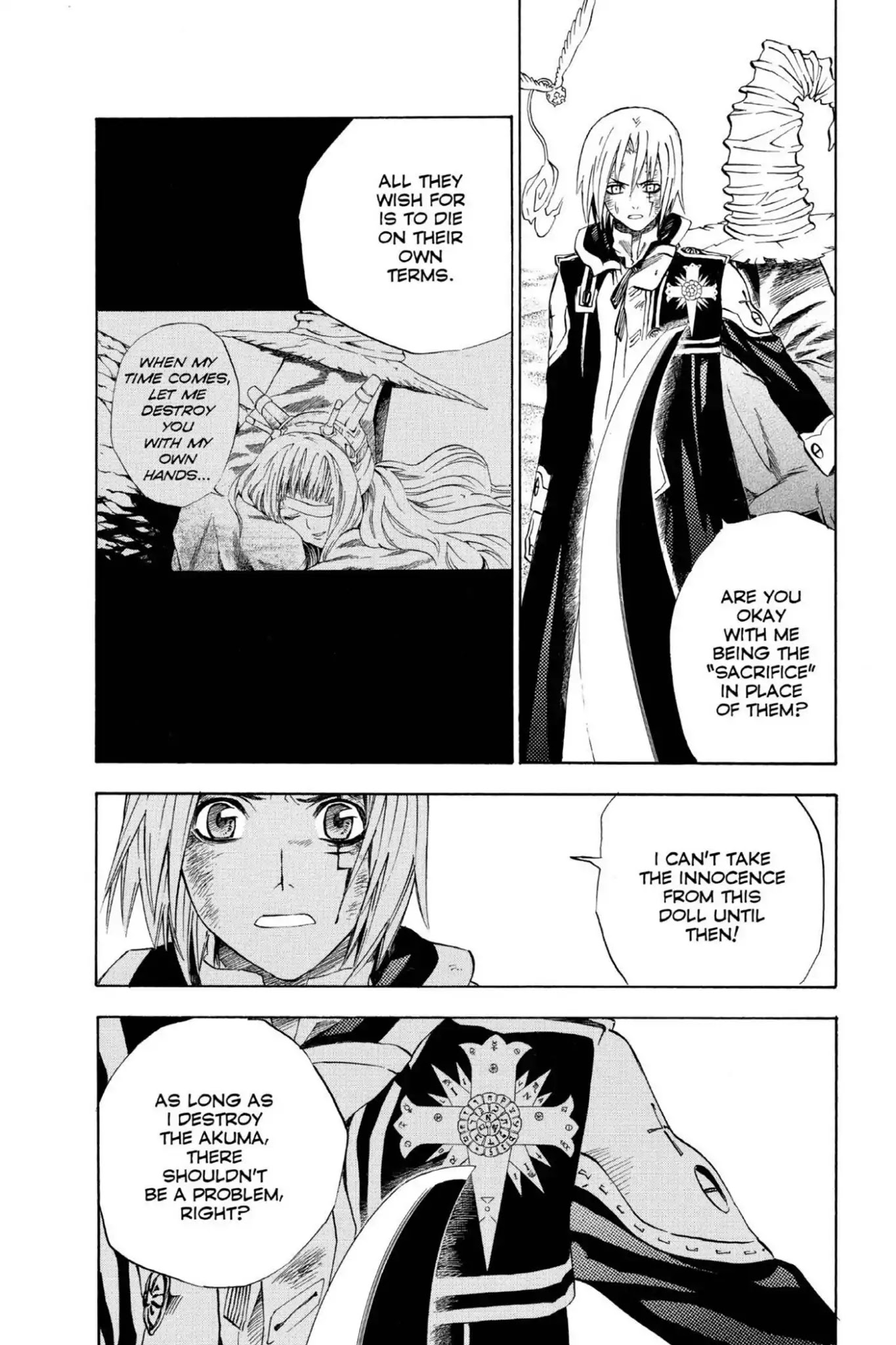 D.Gray-man Chapter 14 page 6 - Chapter 14: Vol.2 The 14th Night: Old Man of the Land and Aria of the Night Sky (Part 6)