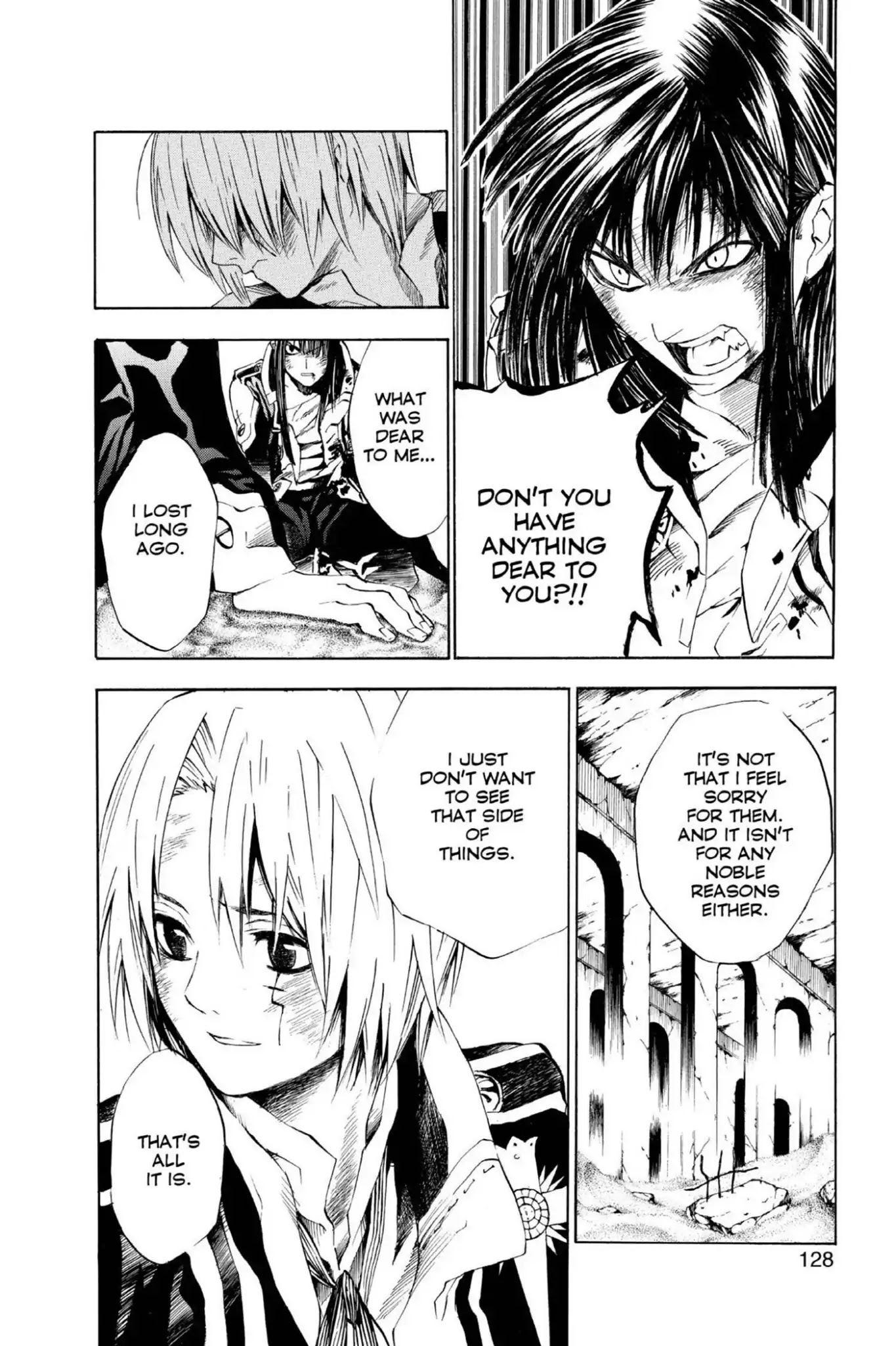 D.Gray-man Chapter 14 page 8 - Chapter 14: Vol.2 The 14th Night: Old Man of the Land and Aria of the Night Sky (Part 6)