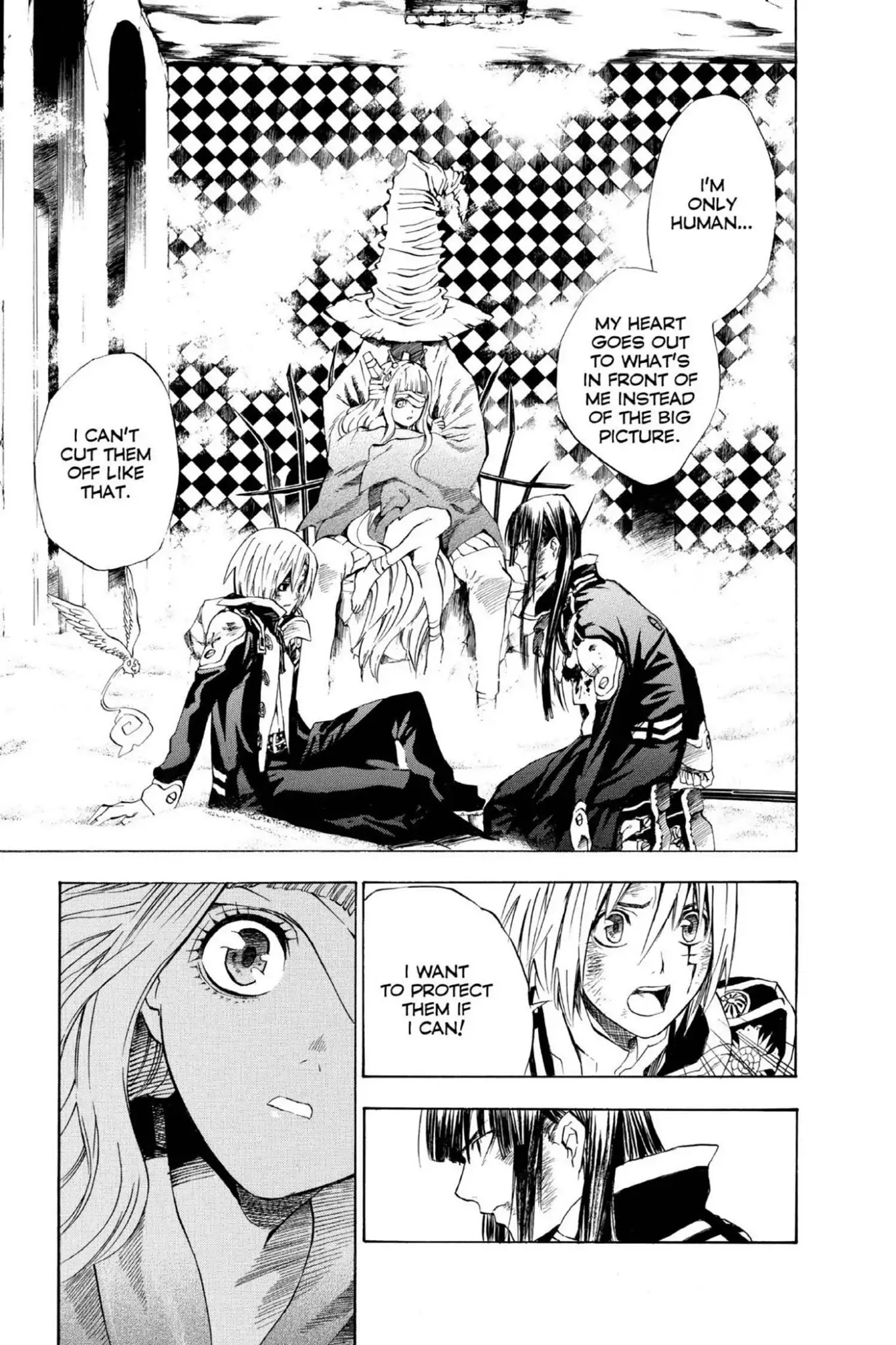 D.Gray-man Chapter 14 page 9 - Chapter 14: Vol.2 The 14th Night: Old Man of the Land and Aria of the Night Sky (Part 6)