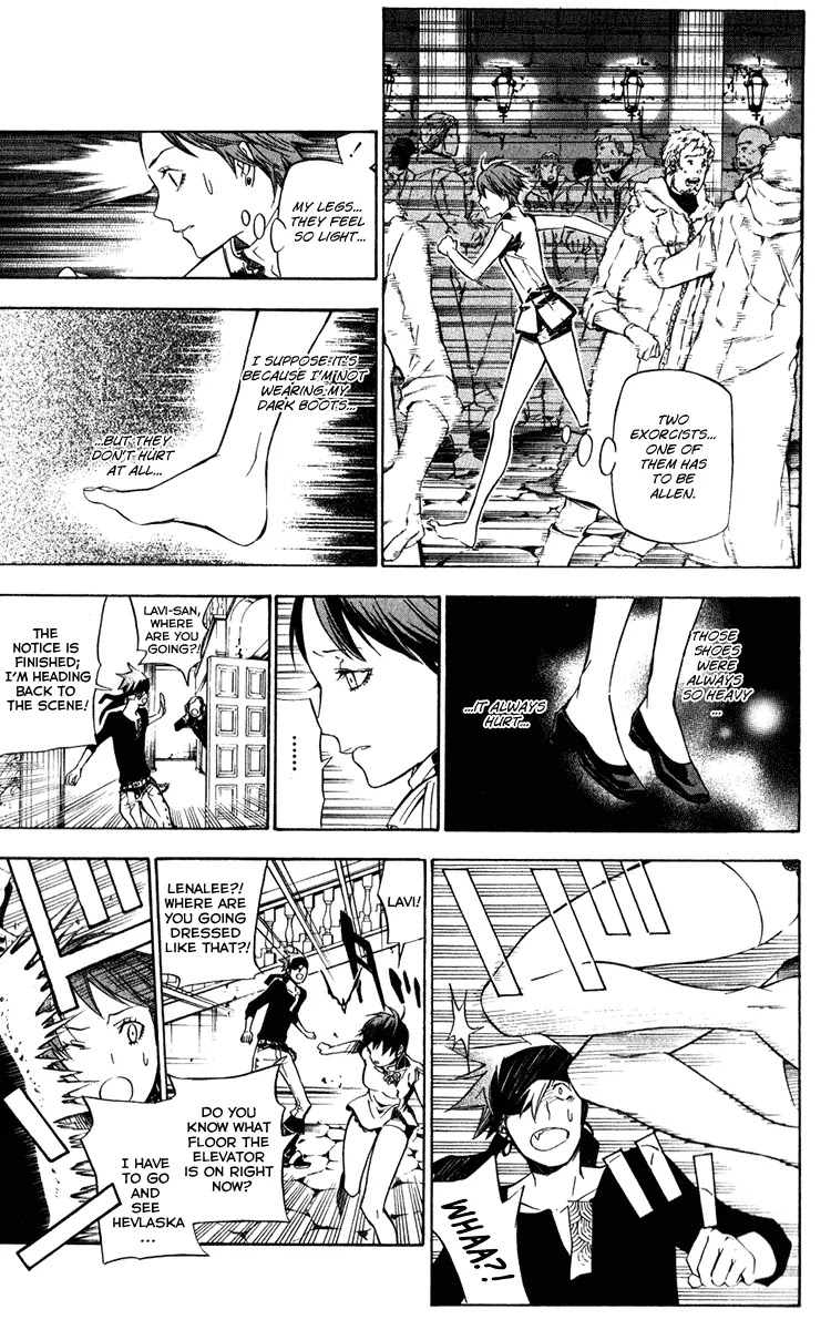 D.Gray-man Chapter 140 page 5 - Chapter 140: The 140th Night: The Other Side of the Door