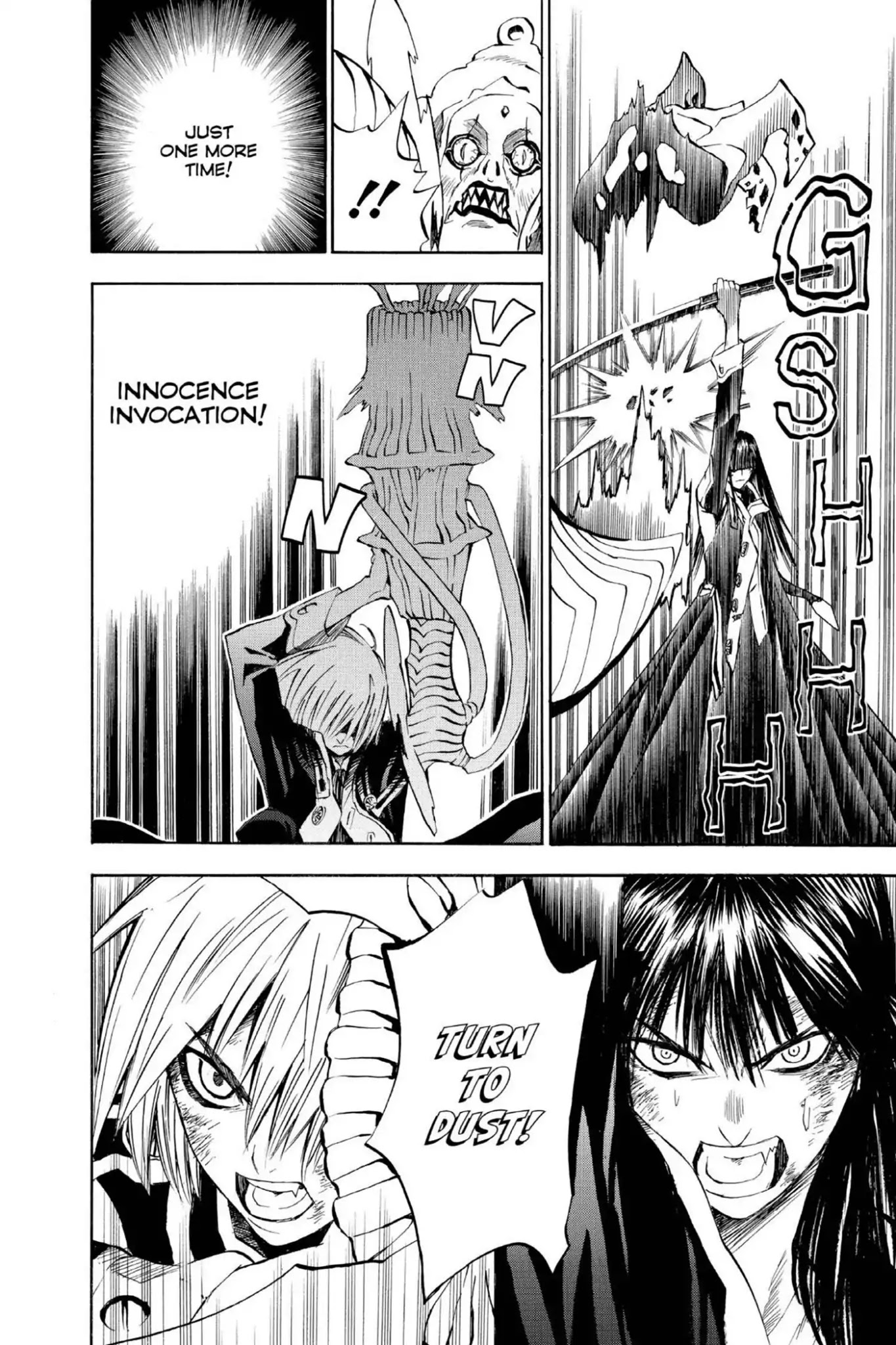 D.Gray-man Chapter 15 page 17 - Chapter 15: Vol.2 The 15th Night: Old Man of the Land and Aria of the Night Sky (Part 7)