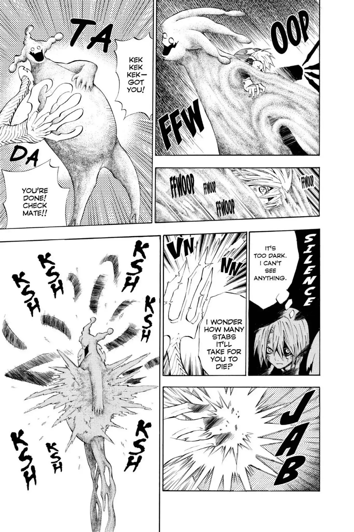 D.Gray-man Chapter 15 page 7 - Chapter 15: Vol.2 The 15th Night: Old Man of the Land and Aria of the Night Sky (Part 7)