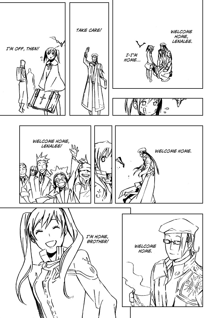 D.Gray-man Chapter 152 page 11 - Chapter 152: The 152nd Night: Until We Meet Again