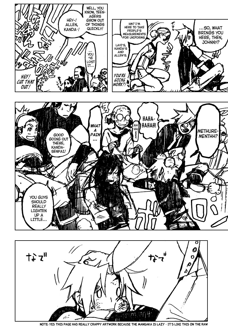 D.Gray-man Chapter 157 page 6 - Chapter 157: The 157th Night: Recitativo