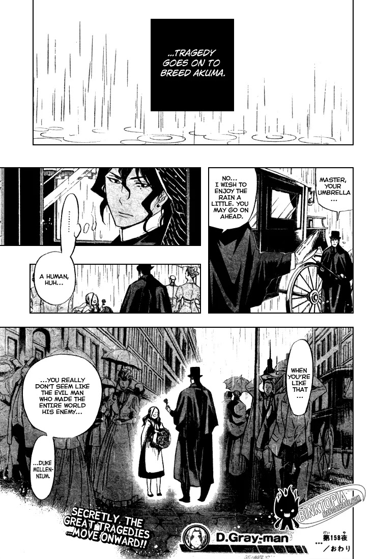 D.Gray-man Chapter 158 page 15 - Chapter 158: The 158th Night: Evil Flower