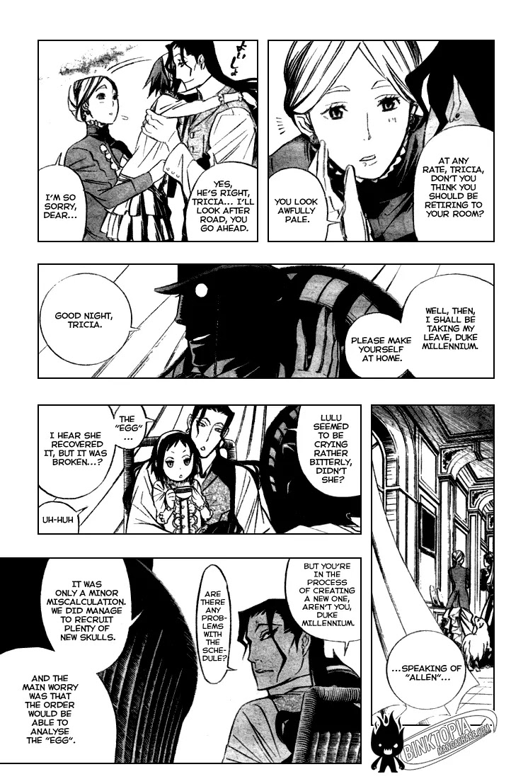 D.Gray-man Chapter 158 page 5 - Chapter 158: The 158th Night: Evil Flower