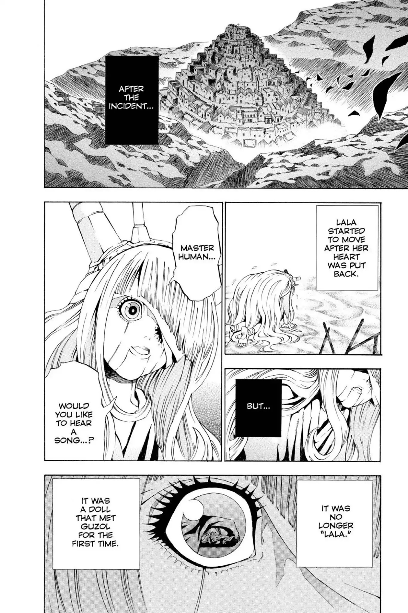 D.Gray-man Chapter 16 page 10 - Chapter 16: Vol.2 The 16th Night: Old Man of the Land and Aria of the Night Sky (Part 8)