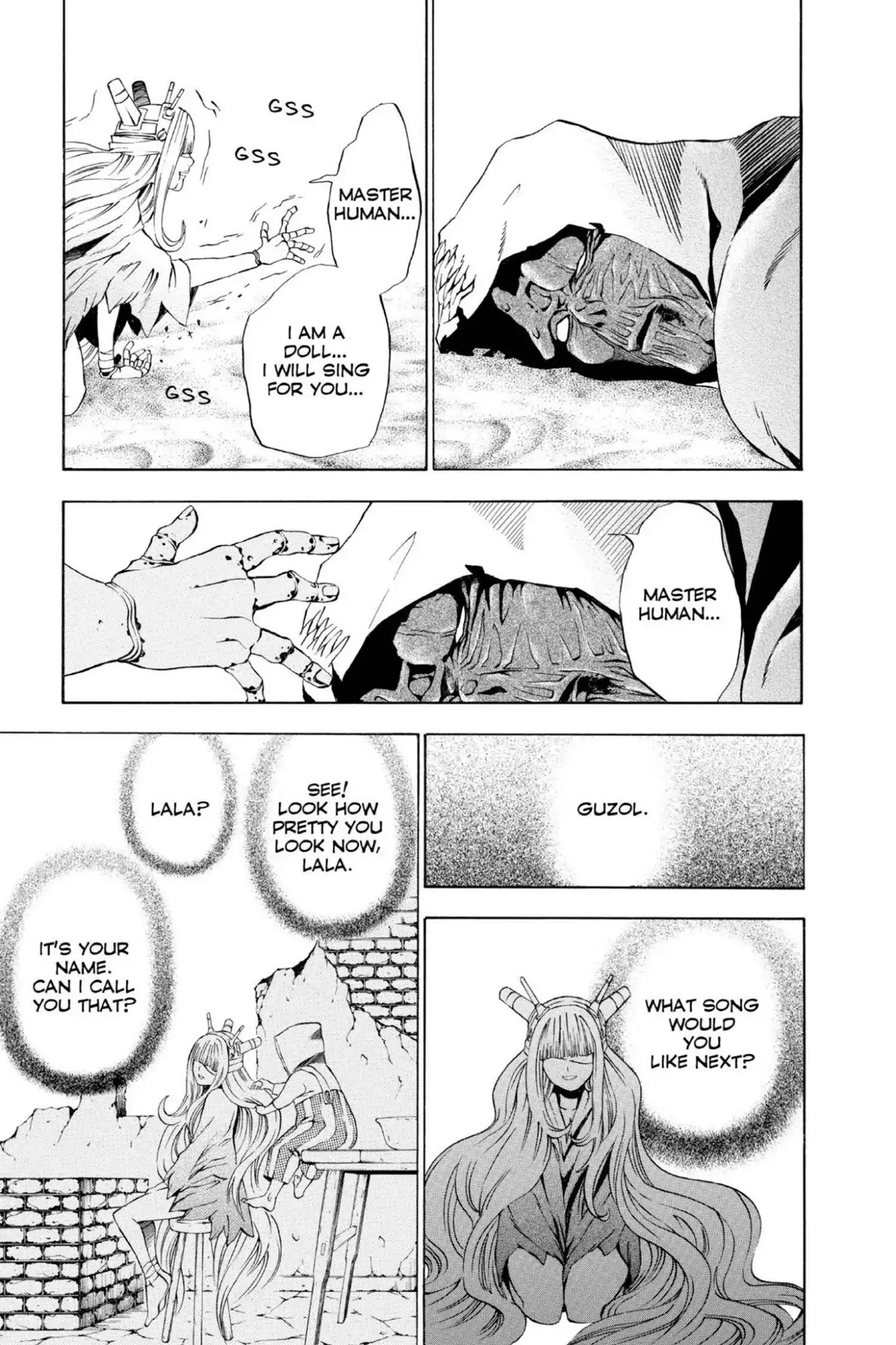 D.Gray-man Chapter 16 page 11 - Chapter 16: Vol.2 The 16th Night: Old Man of the Land and Aria of the Night Sky (Part 8)