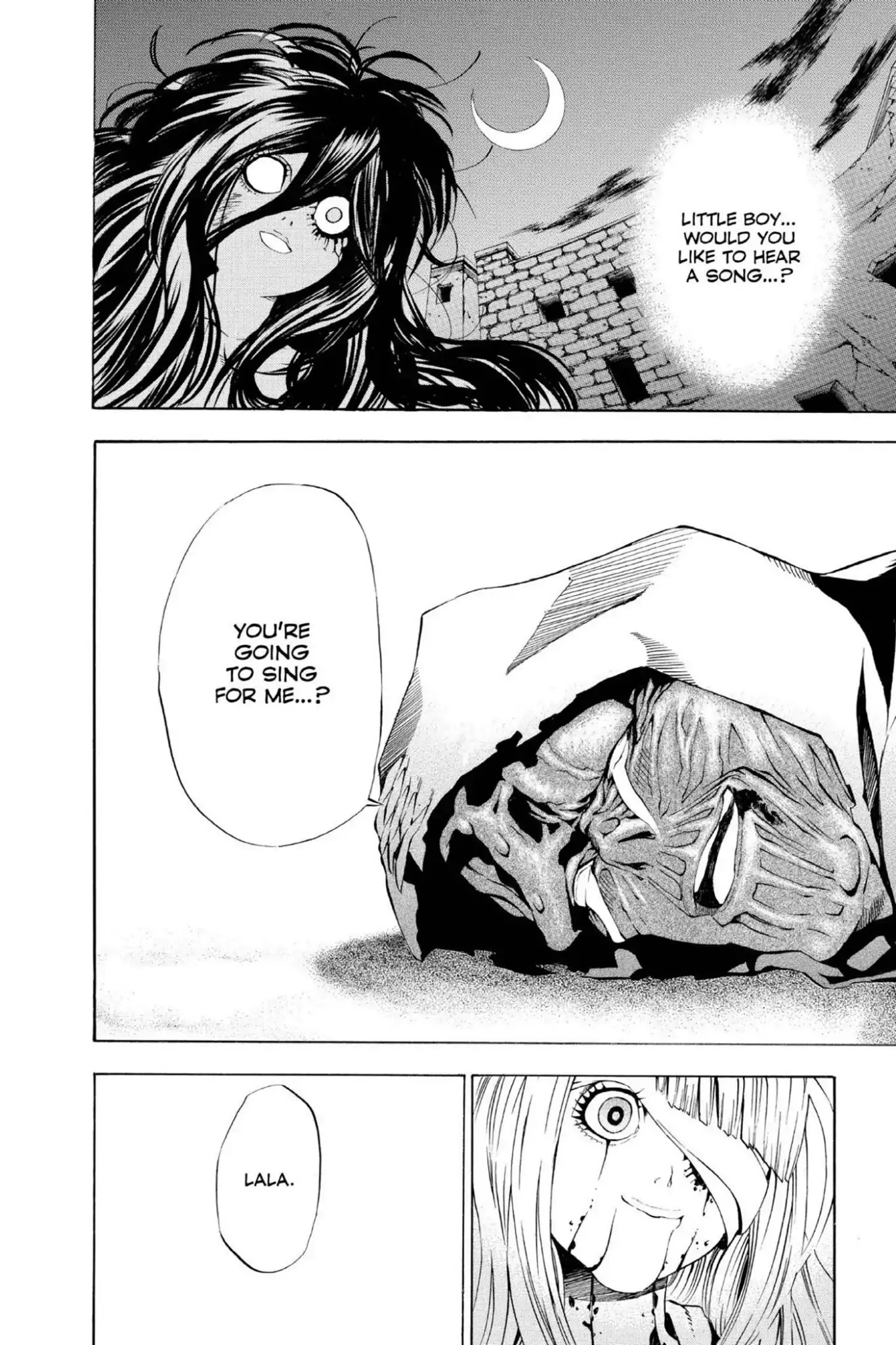 D.Gray-man Chapter 16 page 12 - Chapter 16: Vol.2 The 16th Night: Old Man of the Land and Aria of the Night Sky (Part 8)