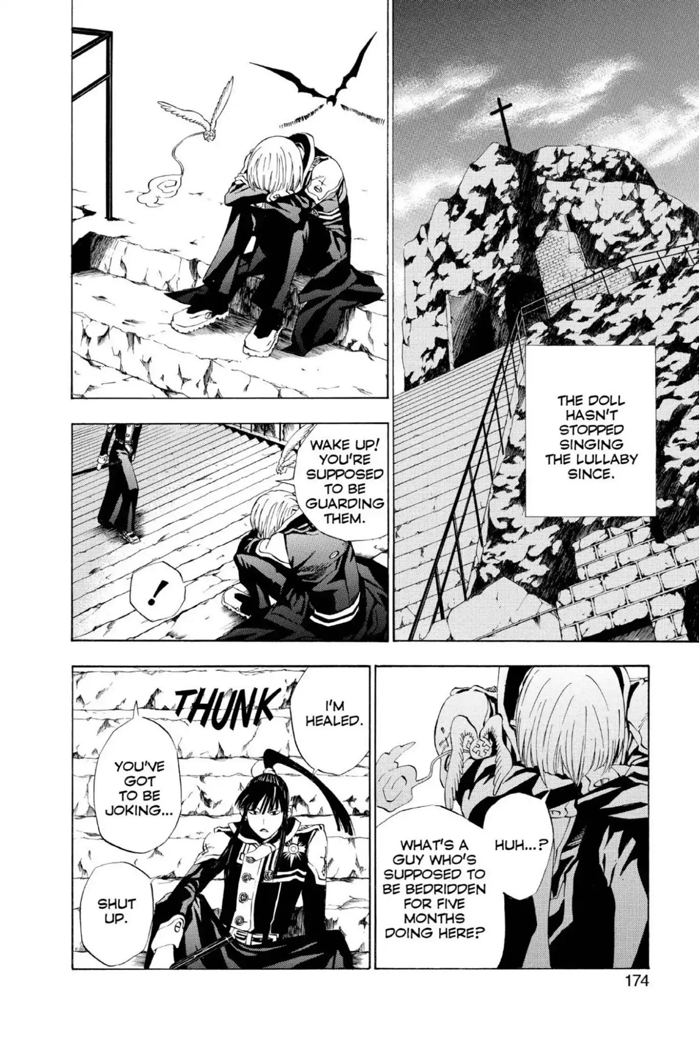 D.Gray-man Chapter 16 page 14 - Chapter 16: Vol.2 The 16th Night: Old Man of the Land and Aria of the Night Sky (Part 8)