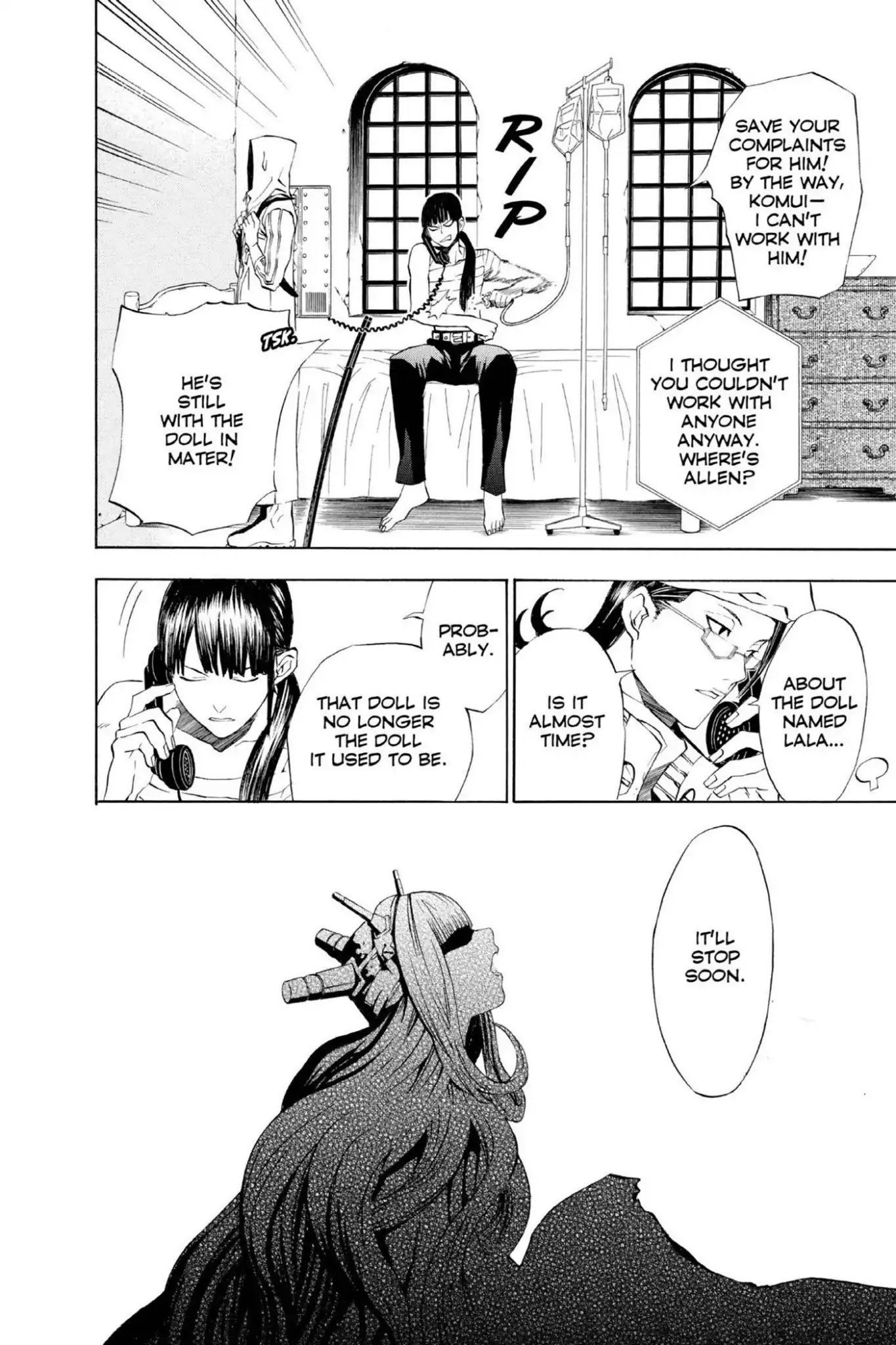 D.Gray-man Chapter 16 page 6 - Chapter 16: Vol.2 The 16th Night: Old Man of the Land and Aria of the Night Sky (Part 8)