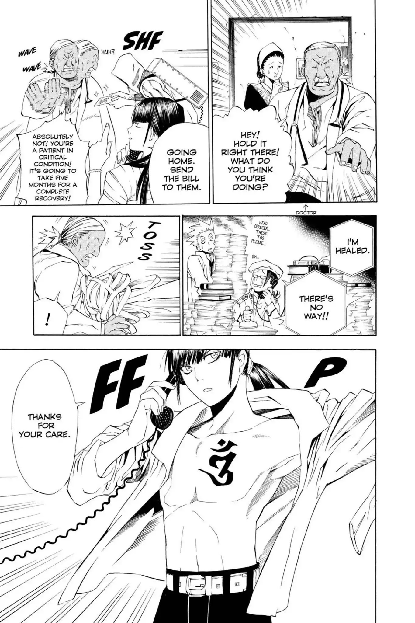 D.Gray-man Chapter 16 page 7 - Chapter 16: Vol.2 The 16th Night: Old Man of the Land and Aria of the Night Sky (Part 8)