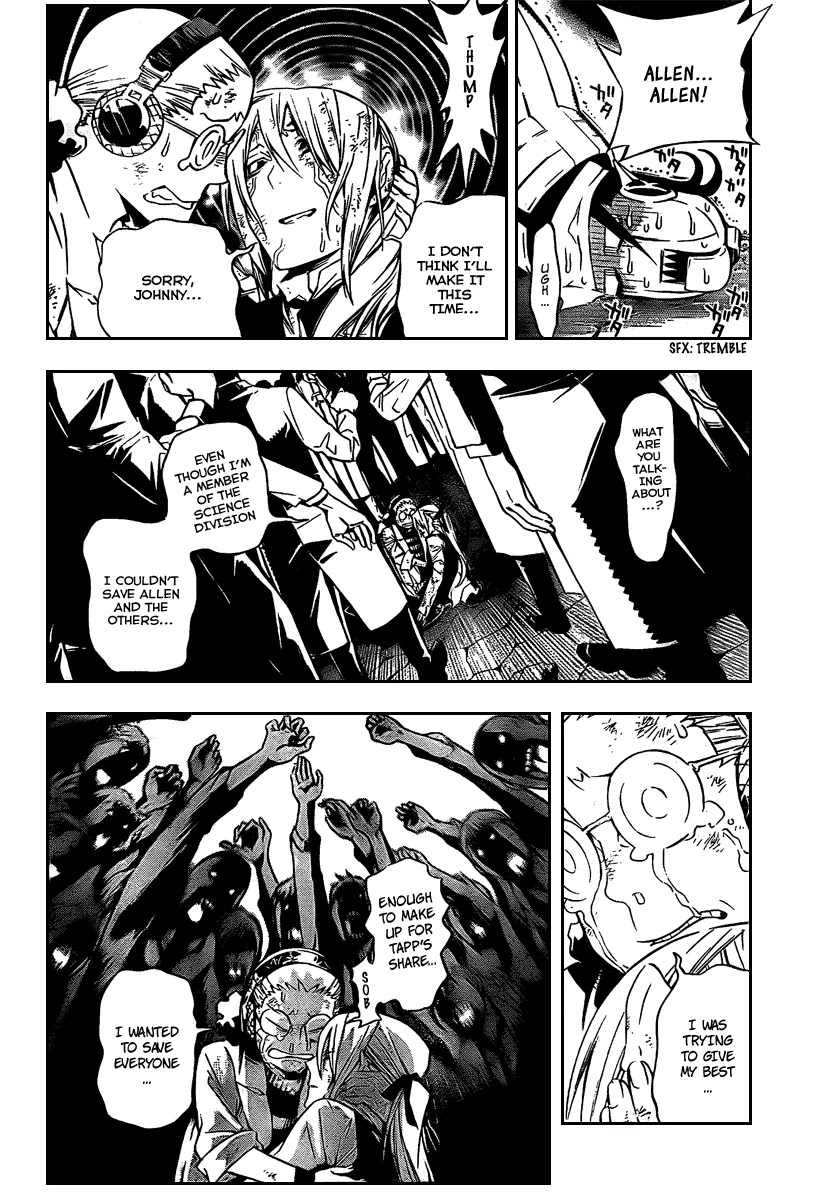 D.Gray-man Chapter 163 page 14 - Chapter 163: The 163rd Night: The Black Order's Destructive Affair - Serious