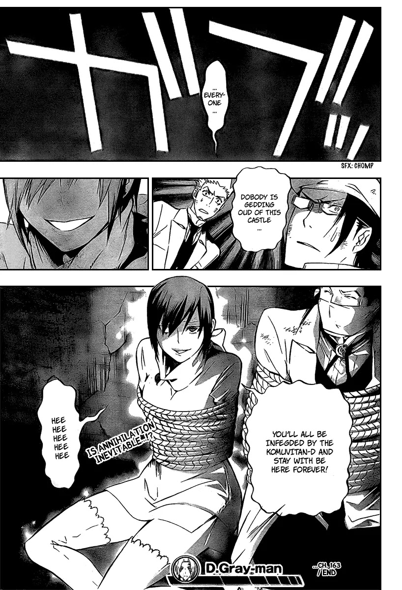 D.Gray-man Chapter 163 page 15 - Chapter 163: The 163rd Night: The Black Order's Destructive Affair - Serious