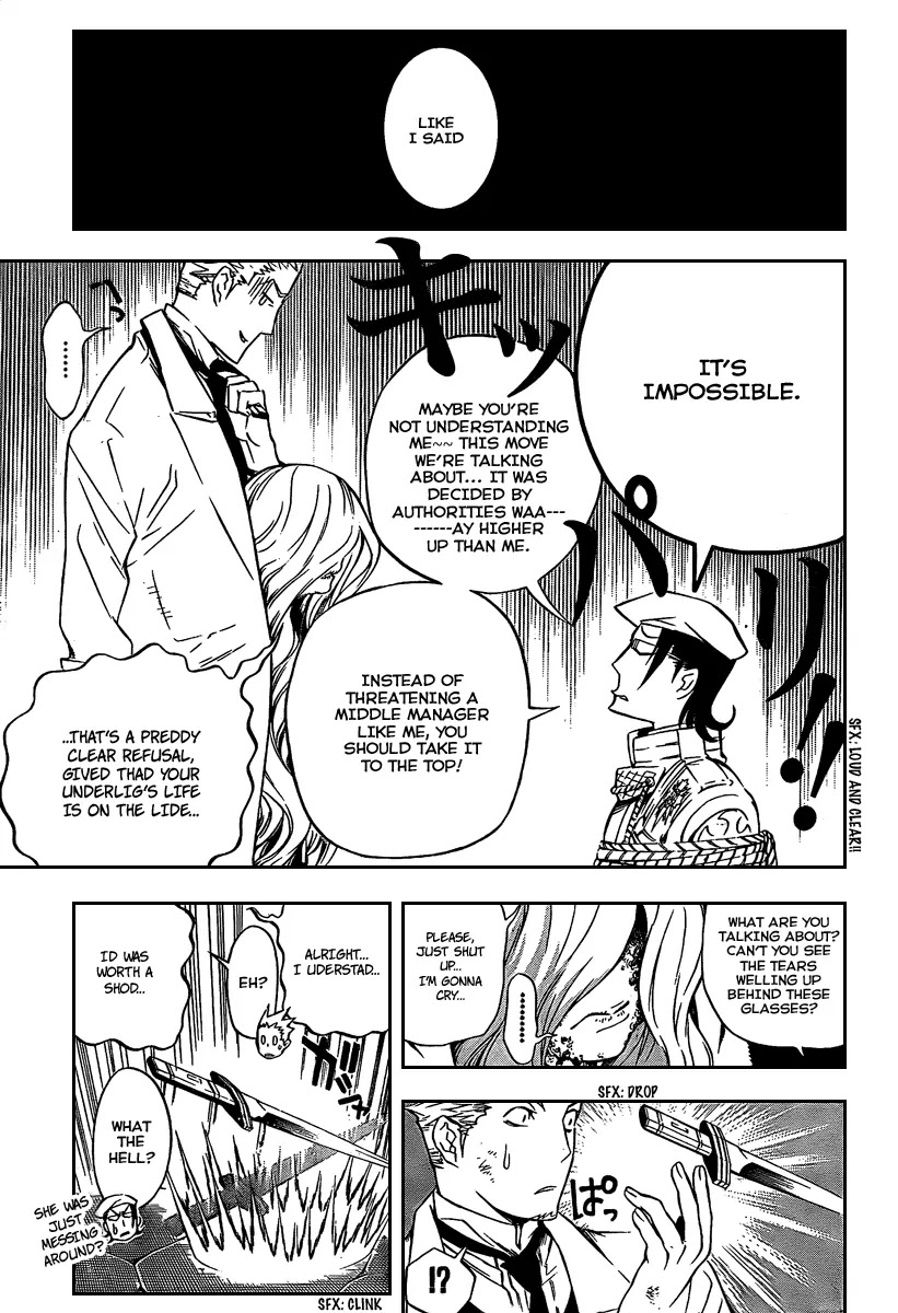 D.Gray-man Chapter 163 page 5 - Chapter 163: The 163rd Night: The Black Order's Destructive Affair - Serious