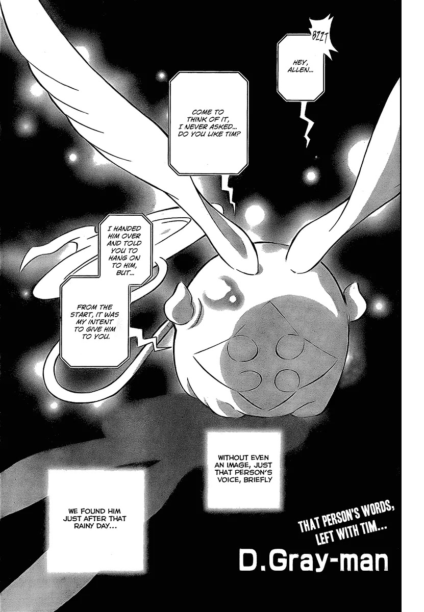 D.Gray-man Chapter 165 page 1 - Chapter 165: The 165th Night: Rain