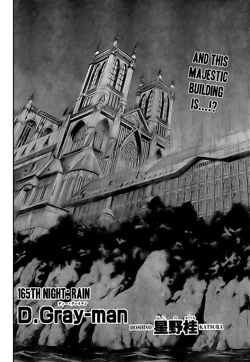 D.Gray-man Chapter 165 page 2 - Chapter 165: The 165th Night: Rain